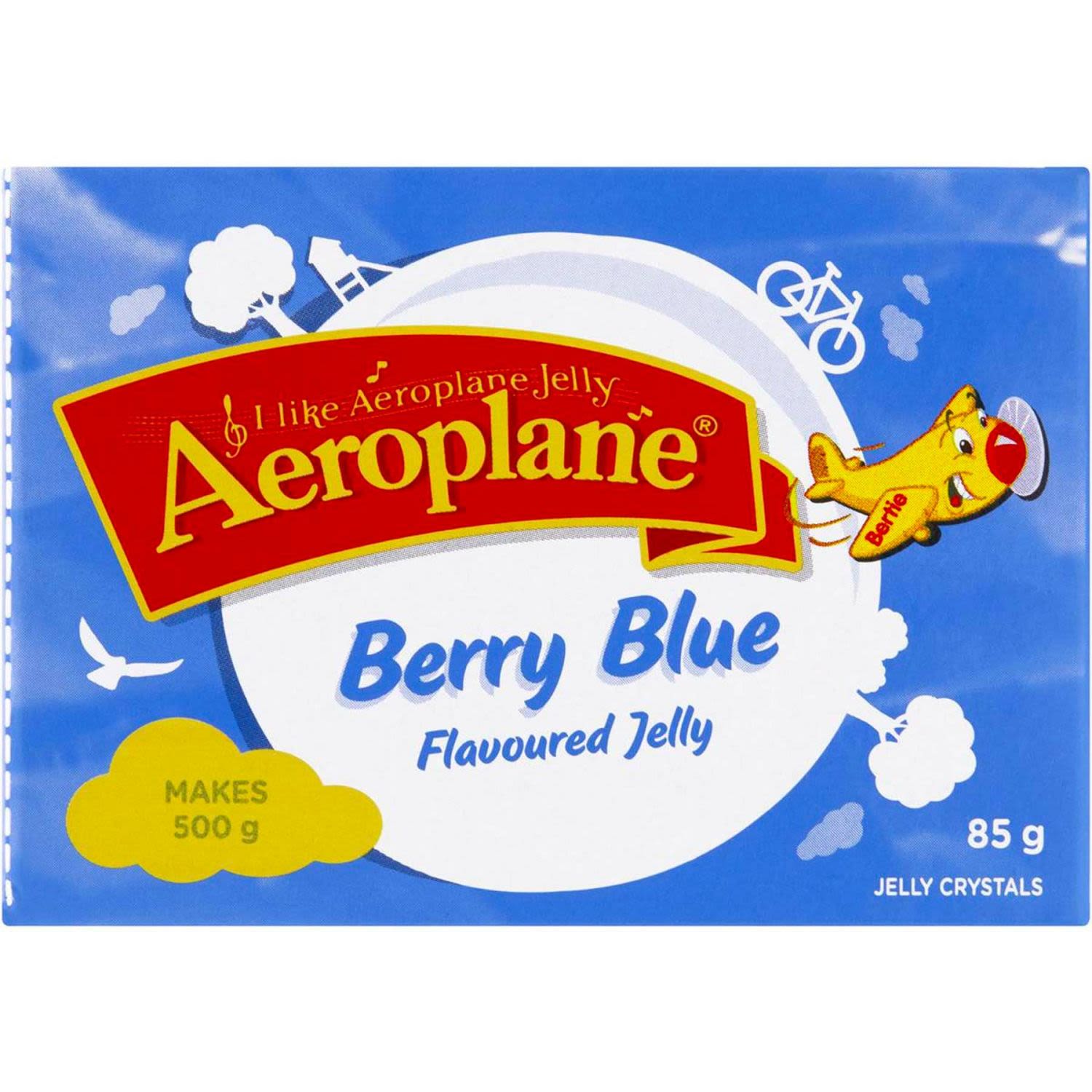 Aeroplane Jelly Berry Blue, 85 Gram