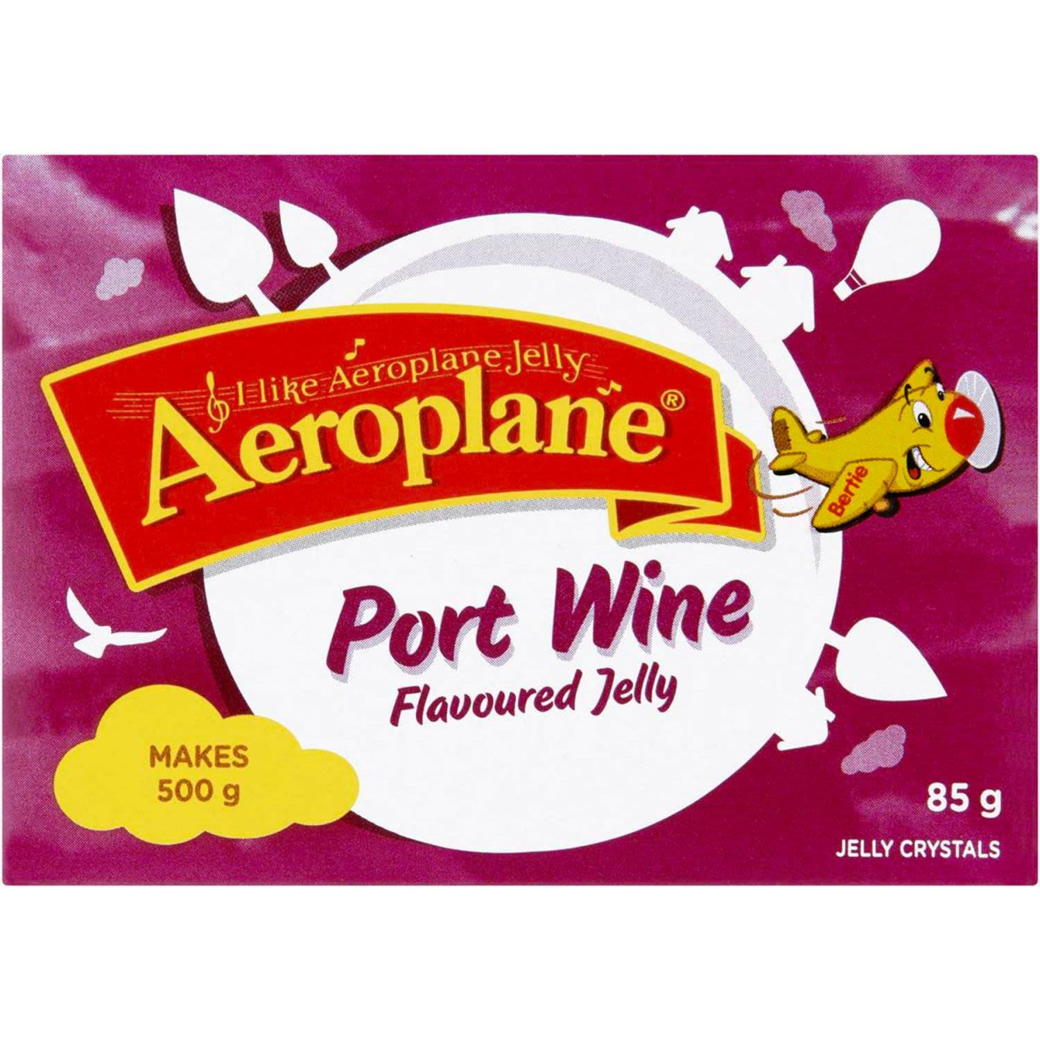 Aeroplane Original Jelly Port Wine, 85 Gram