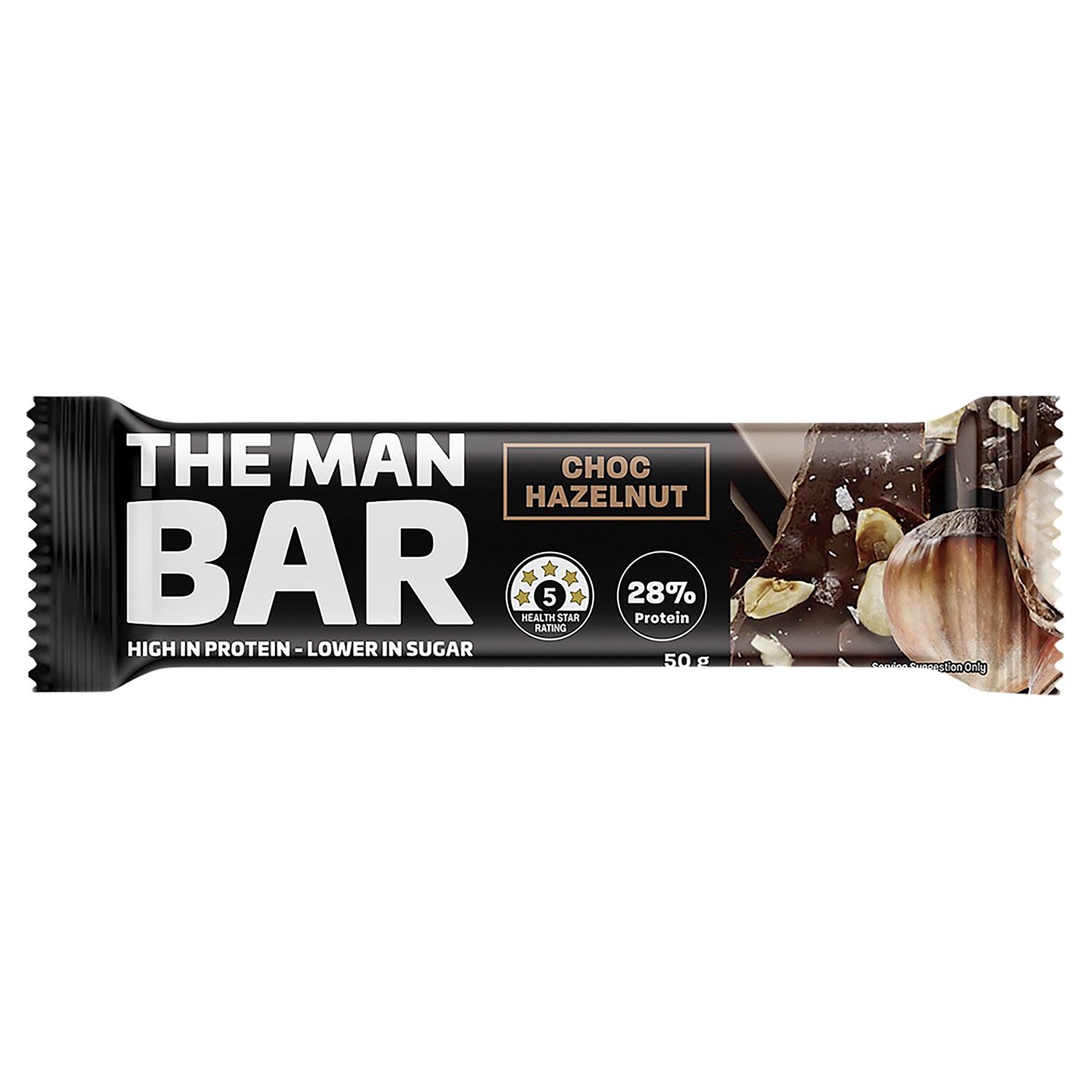 The Man Protein Bar Choc Hazelnut