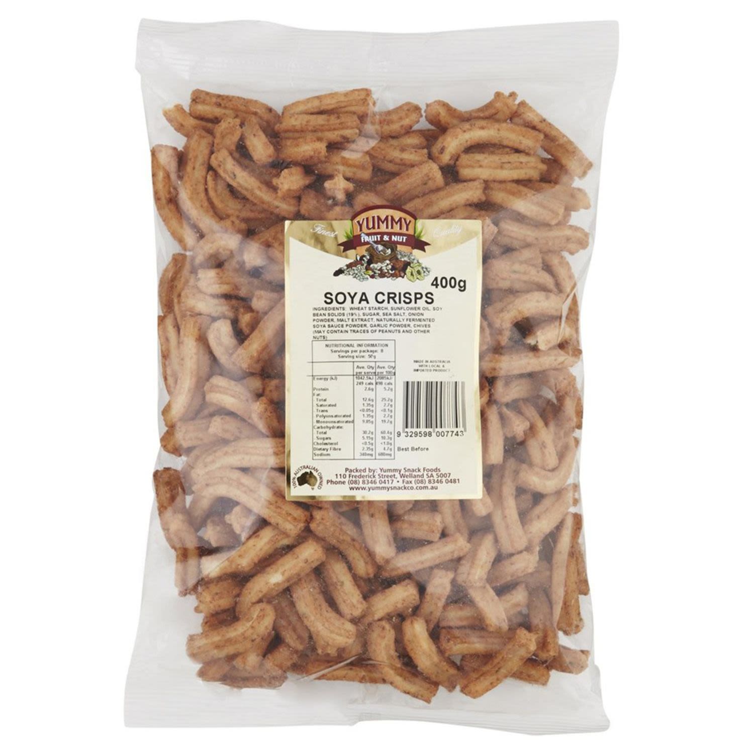Yummy Soya Crisps