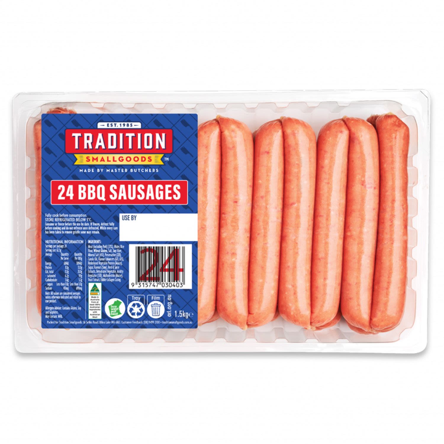 Tradition Smallgoods 1.5kg