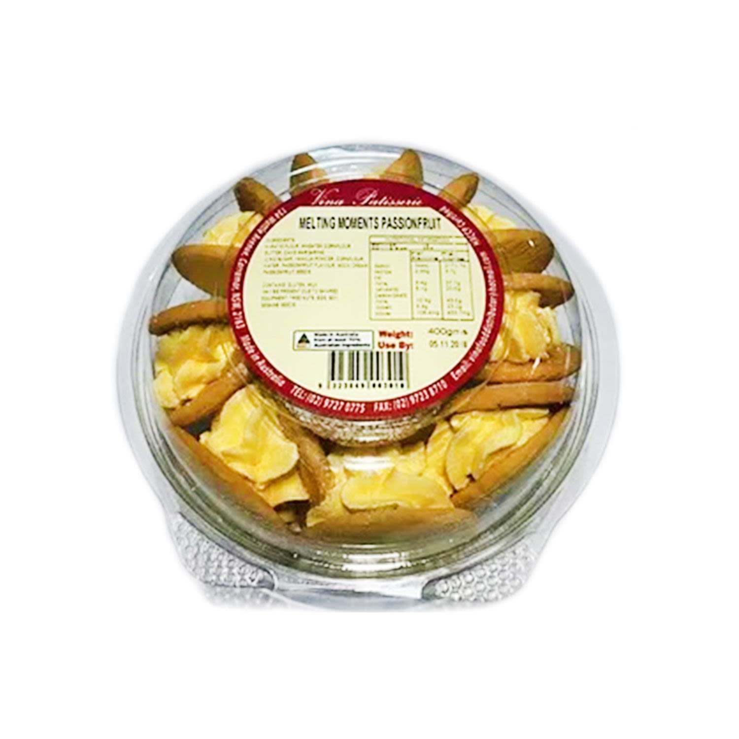 Vina Passionfruit Melting Moments, 12 Each