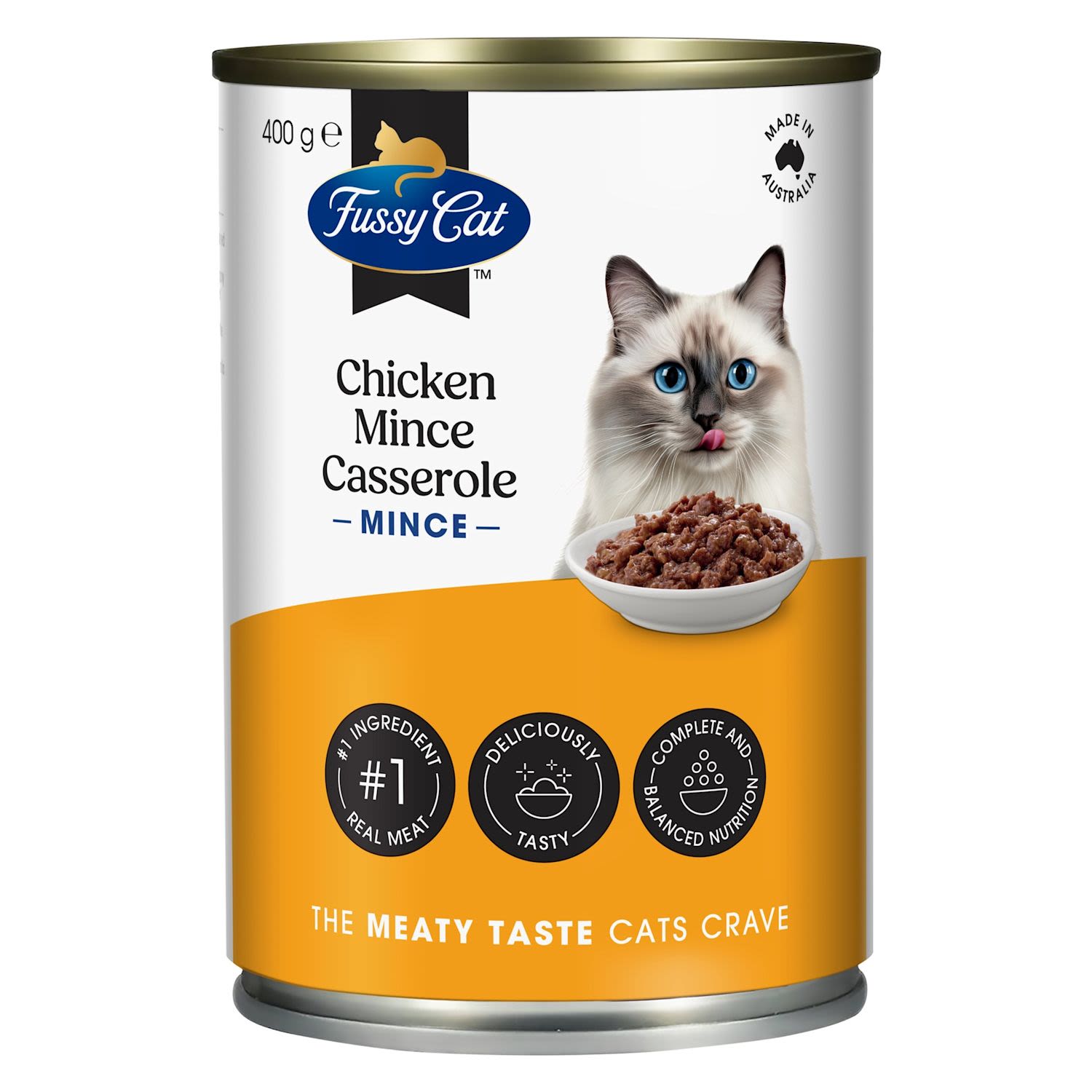 Fussy Cat Grain Free Chicken Mince Casserole Wet Cat Food
