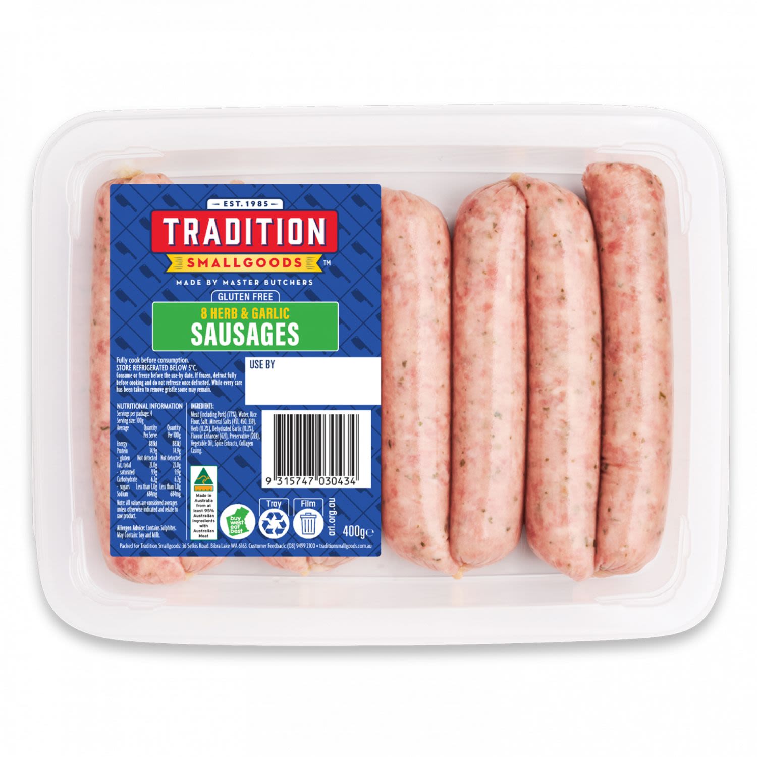 Tradition Smallgoods 400g