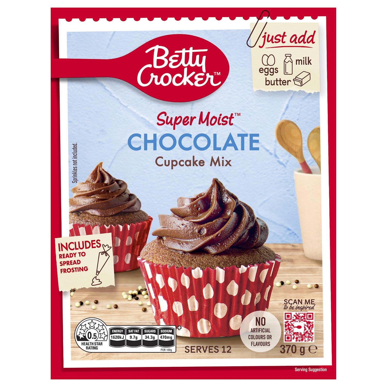 Betty Crocker Cupcake Mix Chocolate Cupcakes