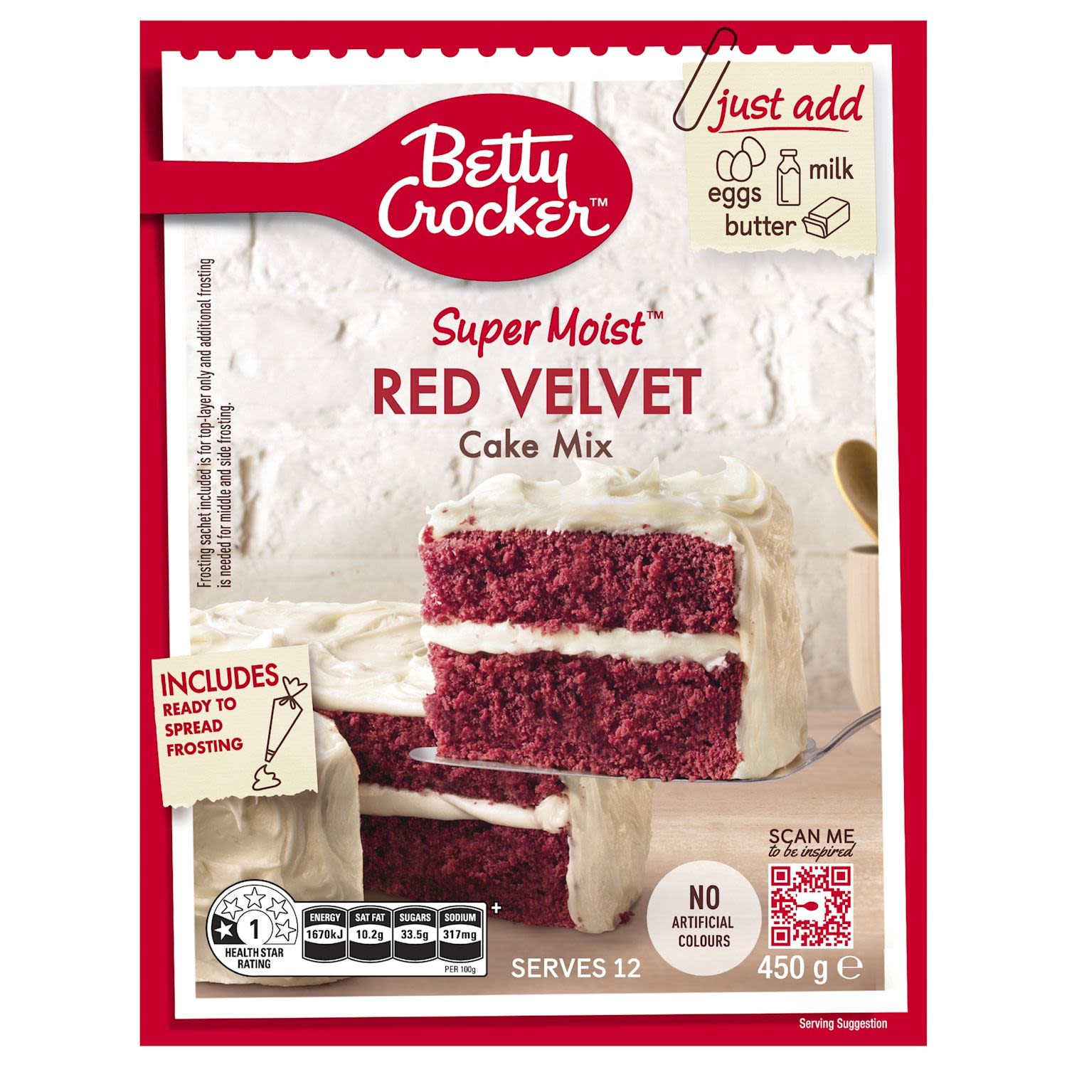 Betty Crocker Cake Mix Red Velvet Cake