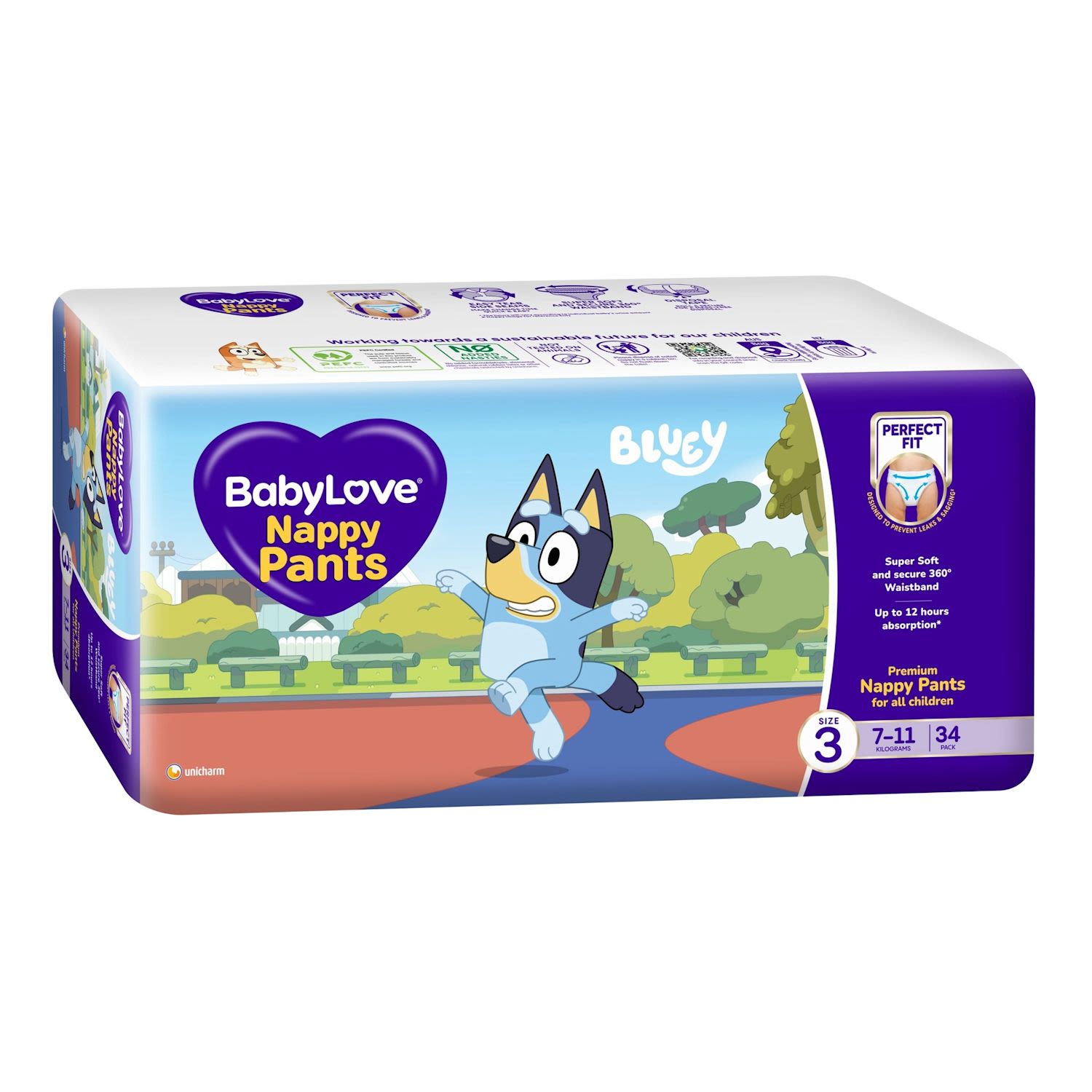 Babylove Nappy Pants Size 3 (7-11Kg)
