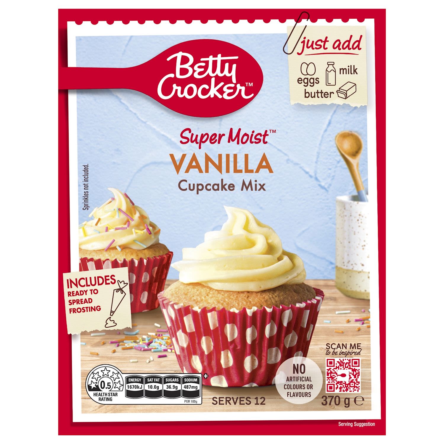 Betty Crocker Vanilla Cupcake Mix