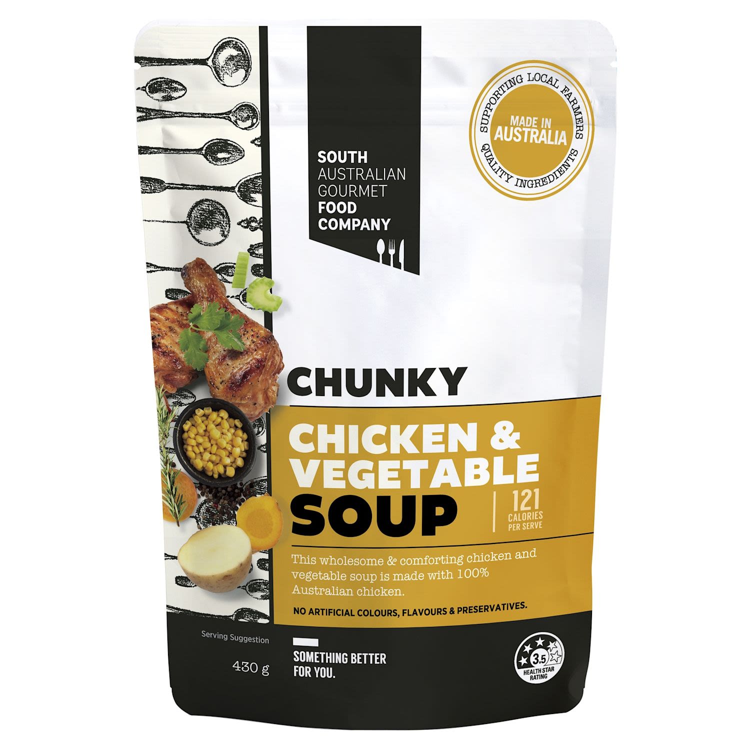 SA Gourmet Food Chunky Chicken & Vegetable Soup
