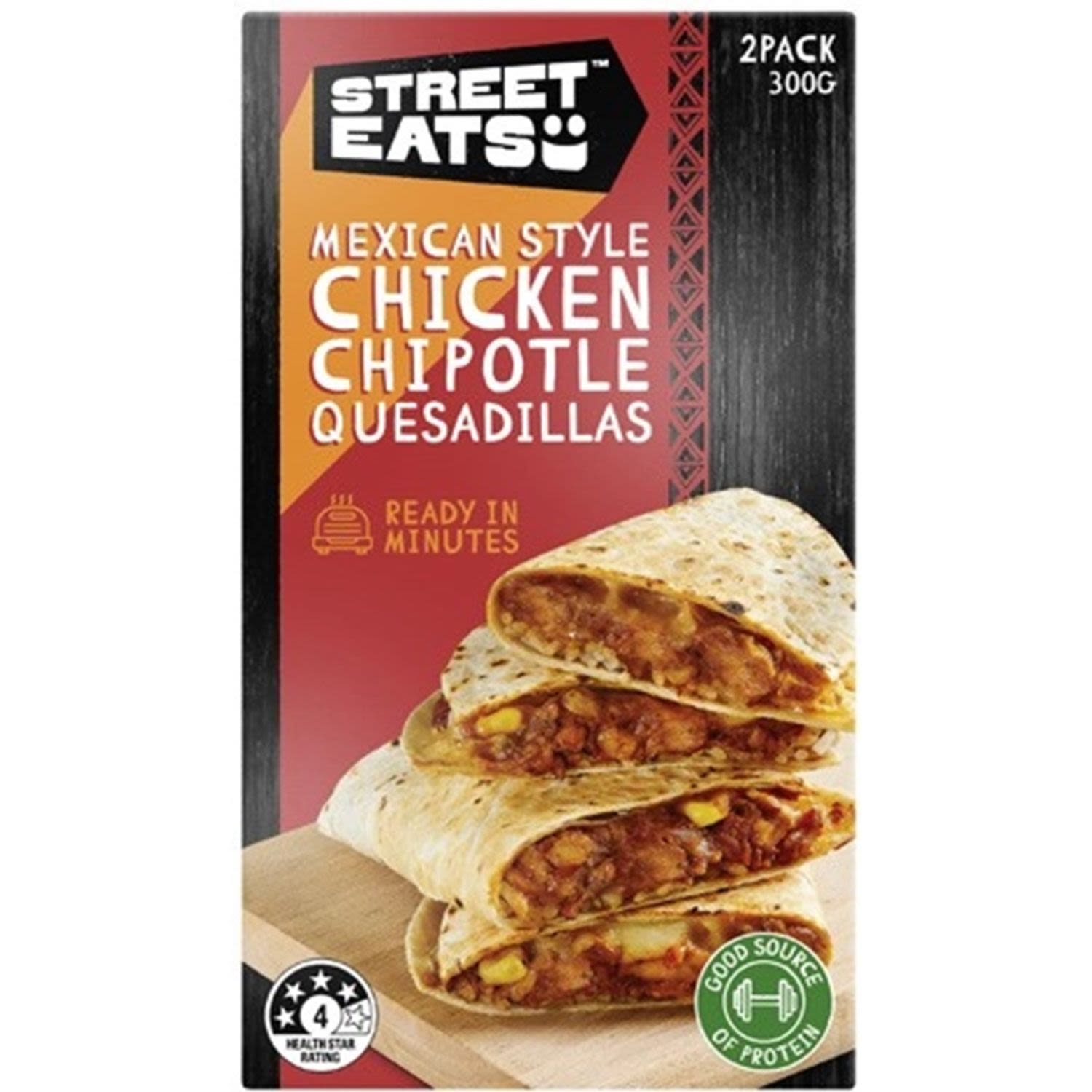 Street Eats Quesadillas Mexican Style Chicken Chipotle