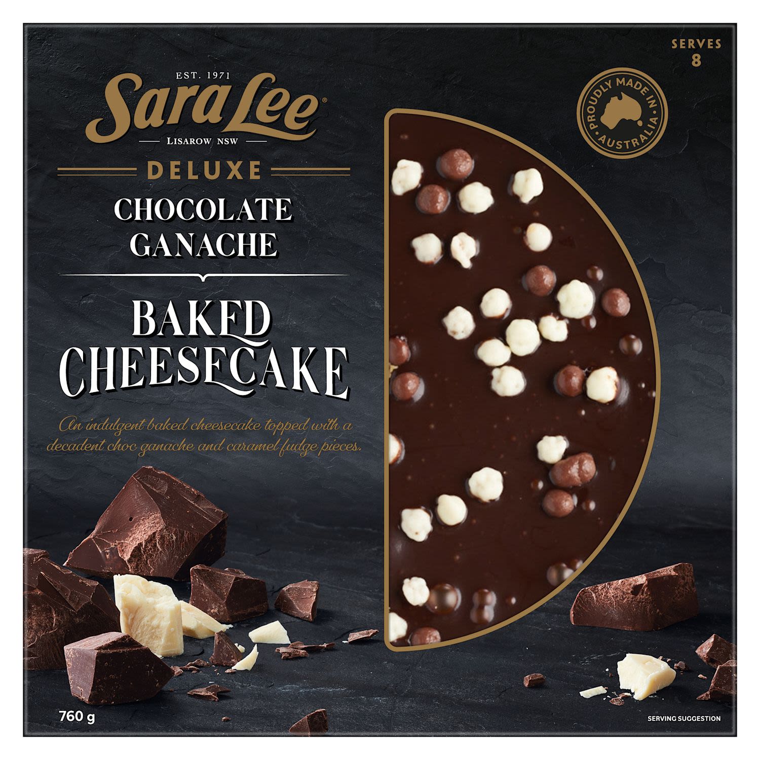 Sara Lee Baked Cheesecake Chocolate Ganache