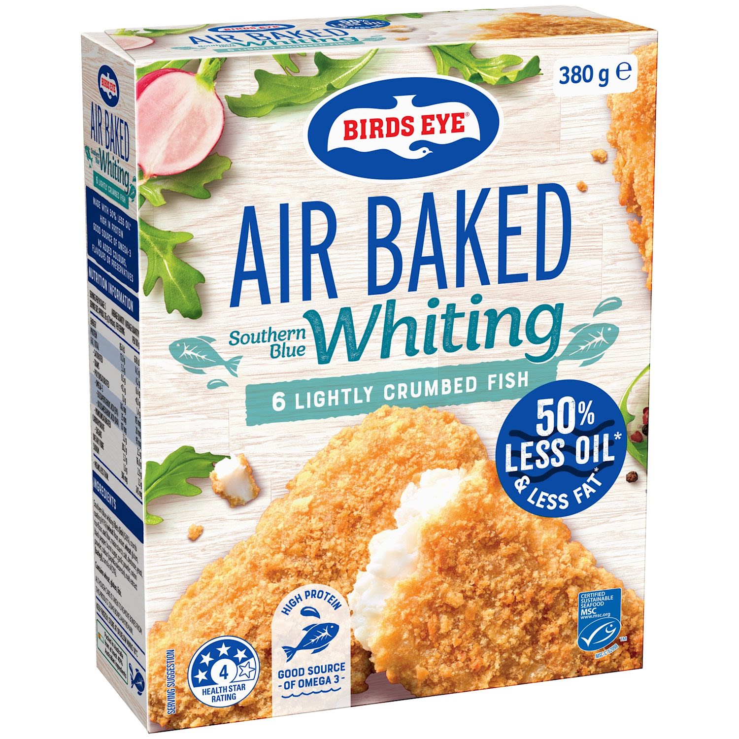 Birds Eye Air Baked Southern Blue Whiting