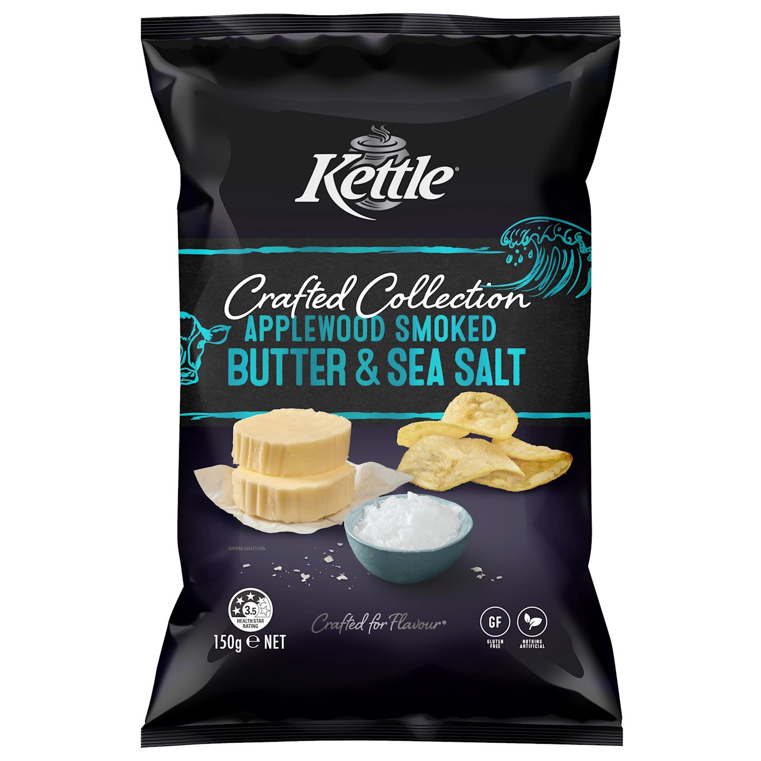 Kettle Smoked Butter & Sea Salt