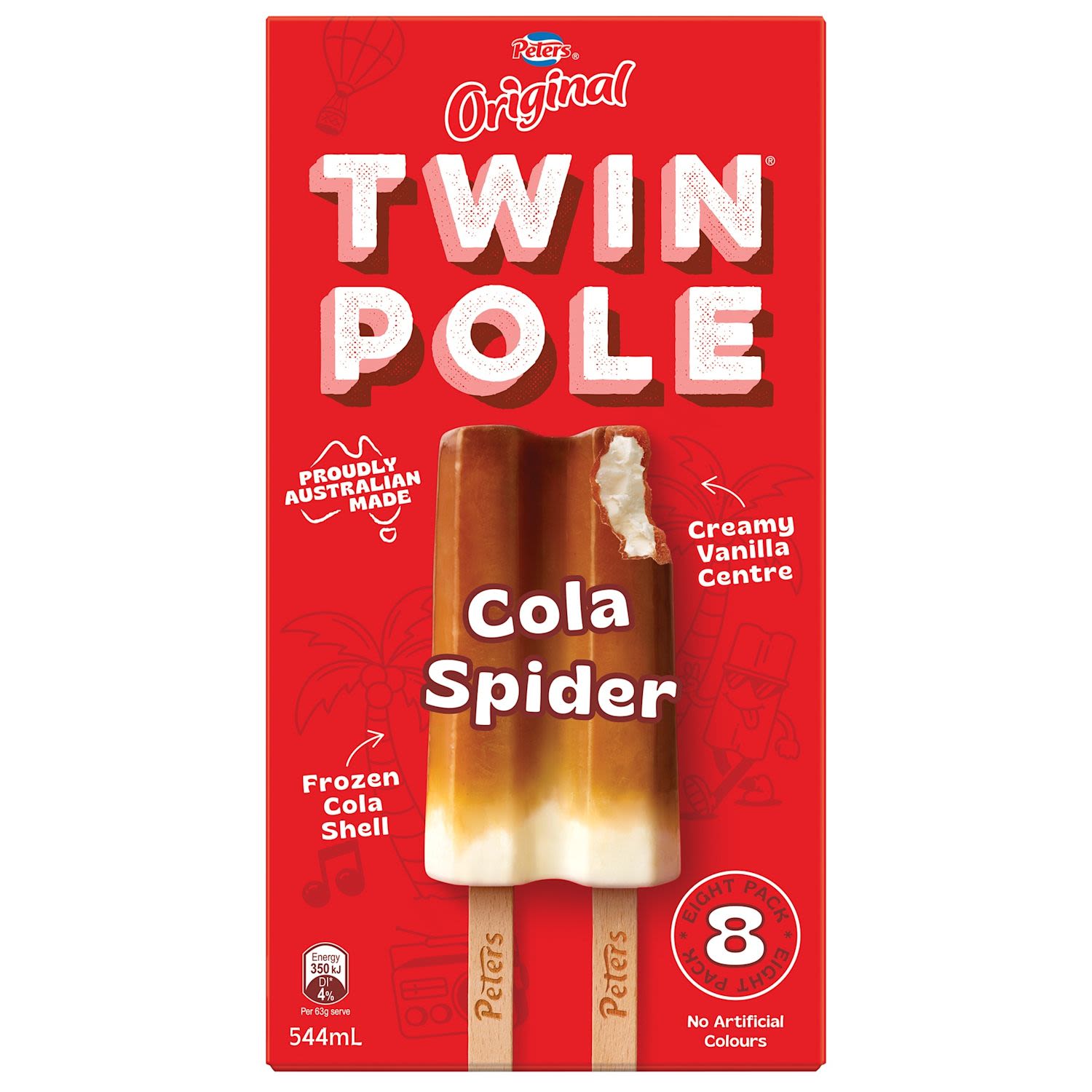 Peters Twin Pole Cola Spider