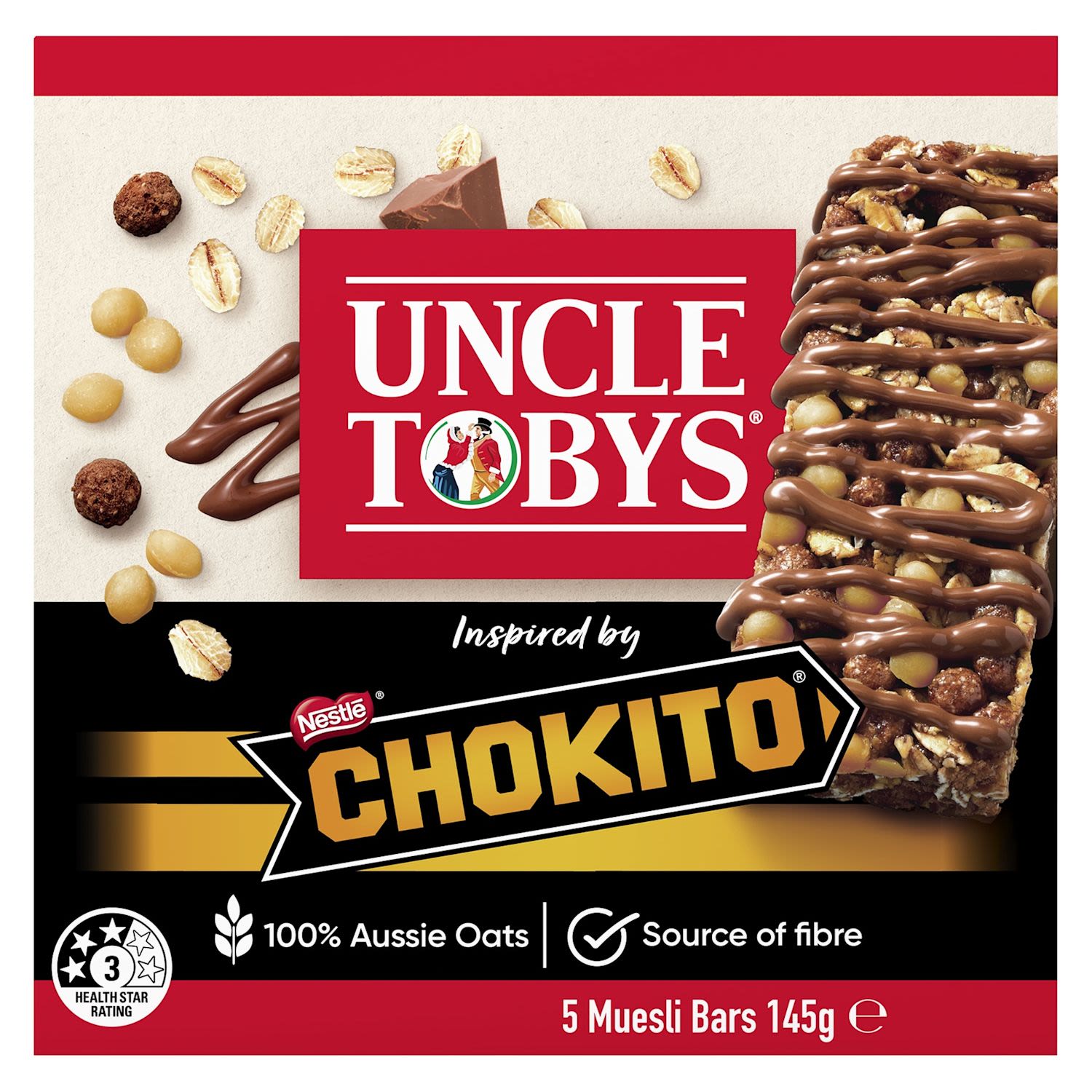 Uncle Tobys Snacks Chokito Snack Bars