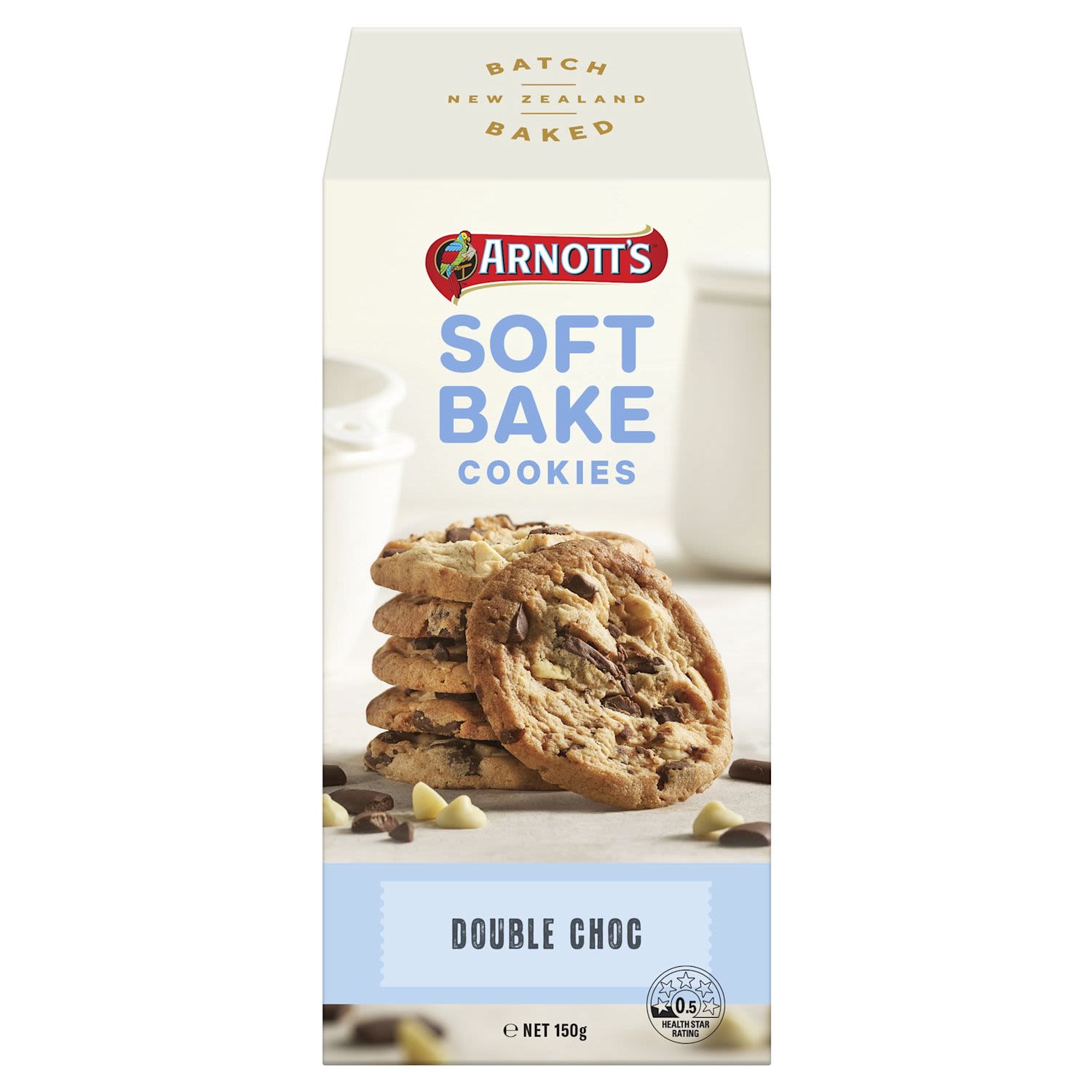 Arnott's Softbake Cookies Biscuits Double Choc