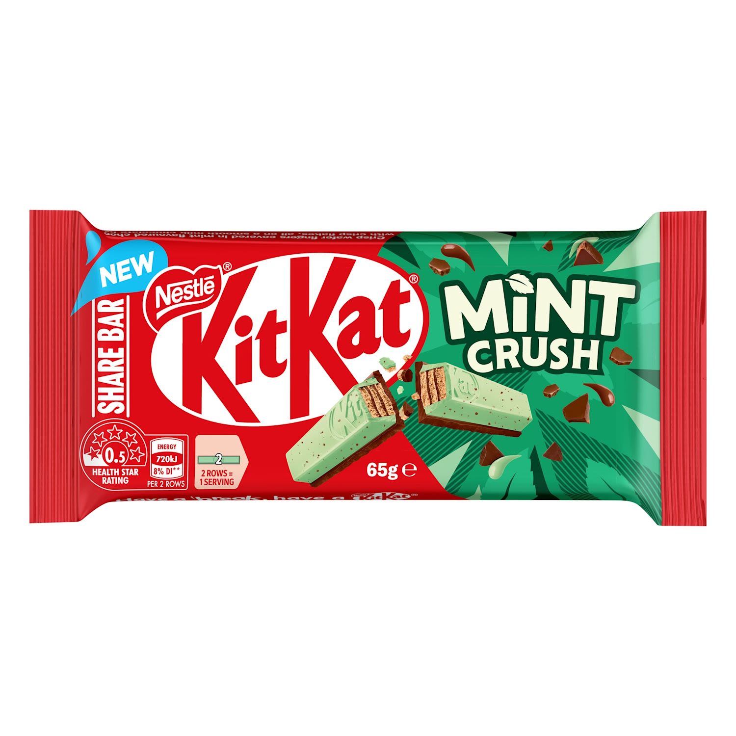 Nestlé Kit Kat Chocolate Mint Crush Share Bar