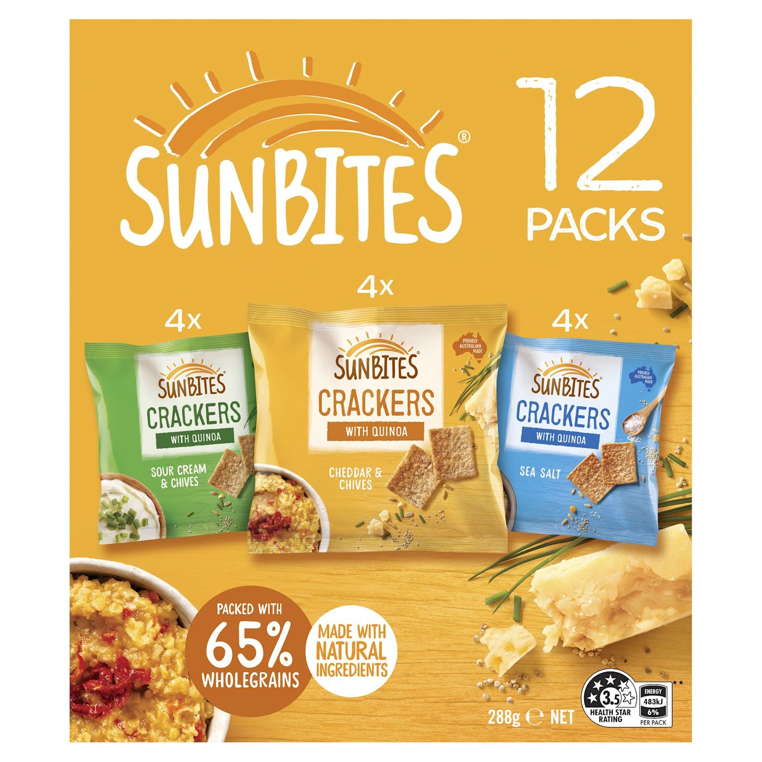 Sunbites Cracker Mix