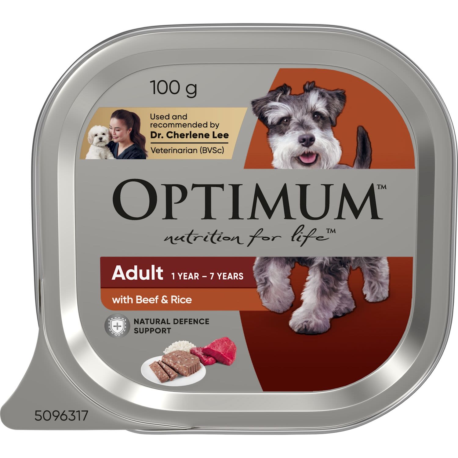 Optimum optimum adult beef and rice dry dog food: $15.00 at IGA