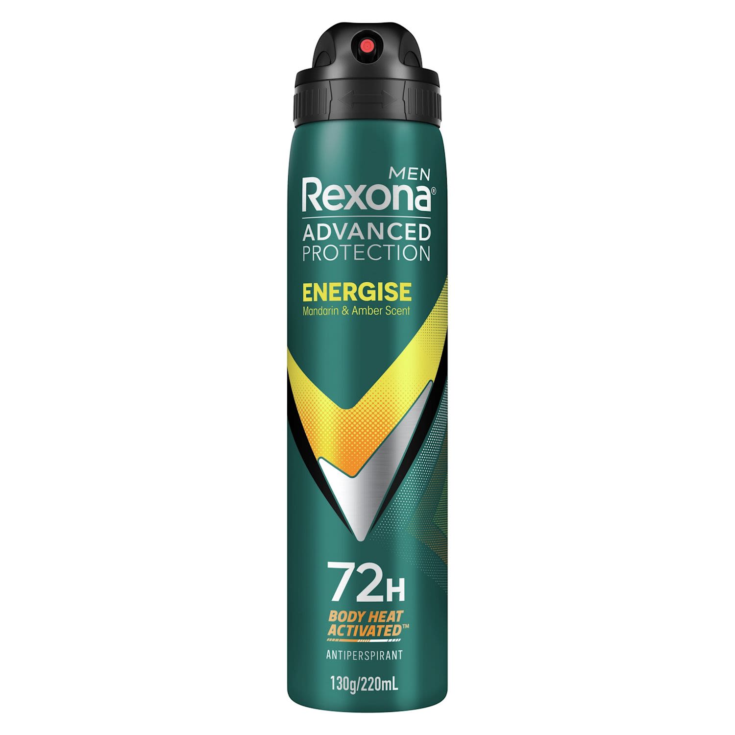 Rexona Advanced Antiperspirant Aerosol Energise 