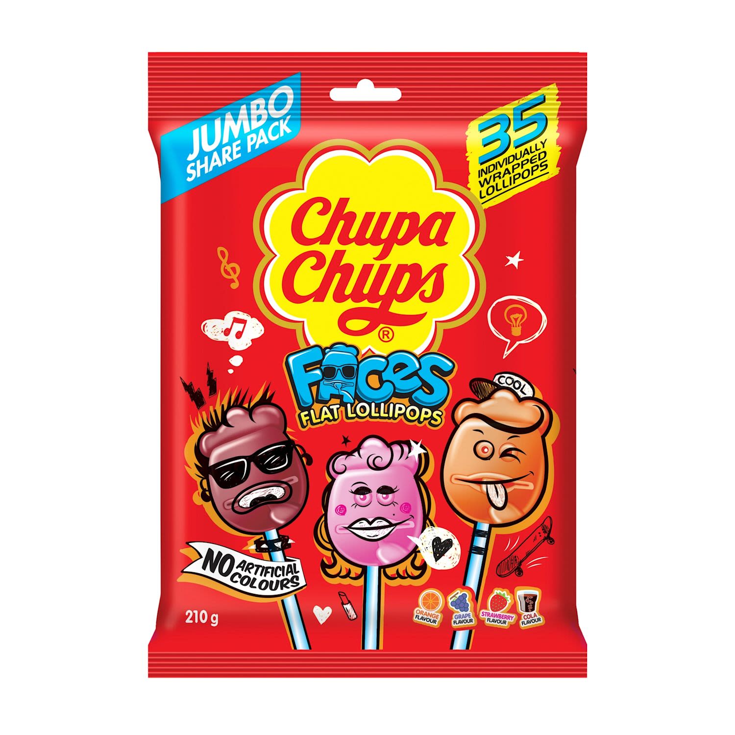 Chupa Chups Confectionery Faces