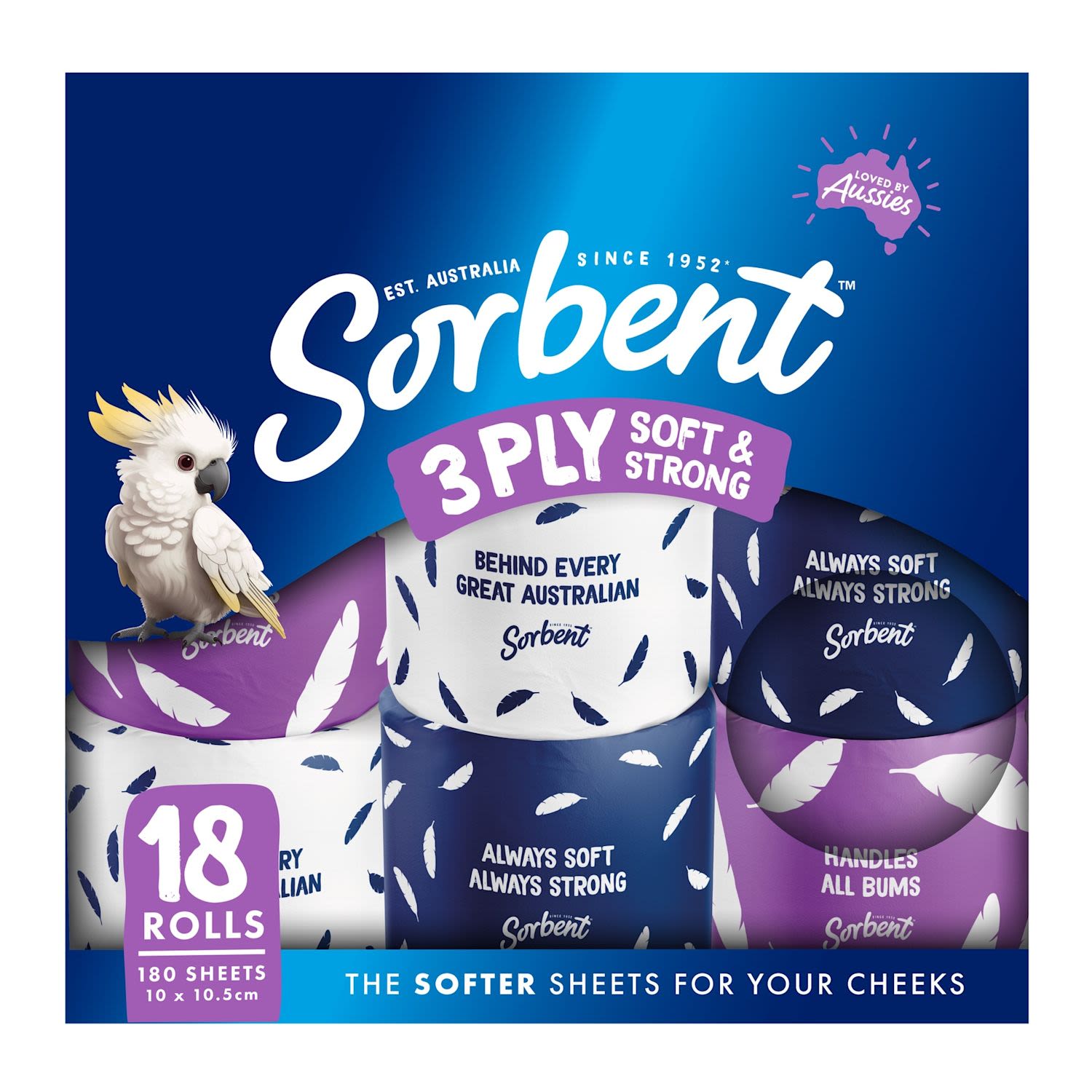 Sorbent Toilet Tissue Single Wrapped Box