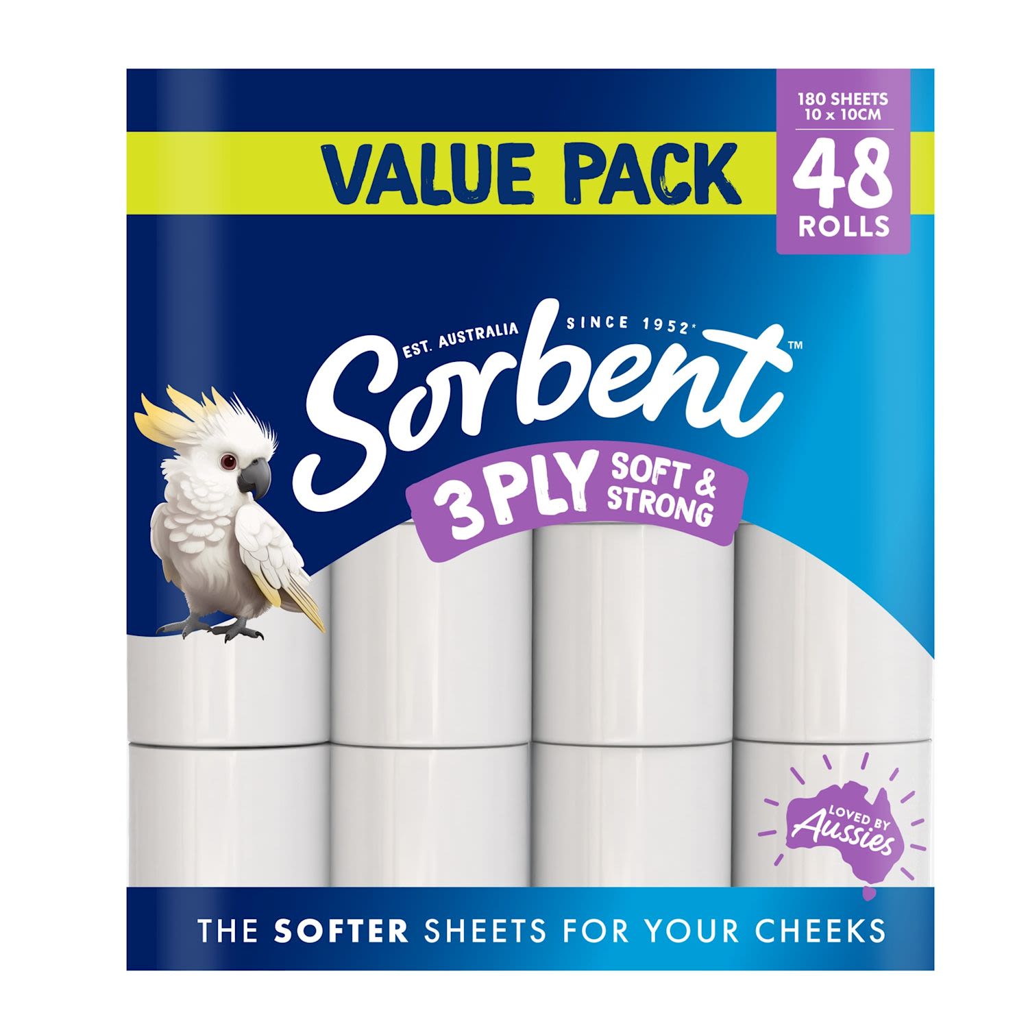 Sorbent Toilet Tissue White 3Ply