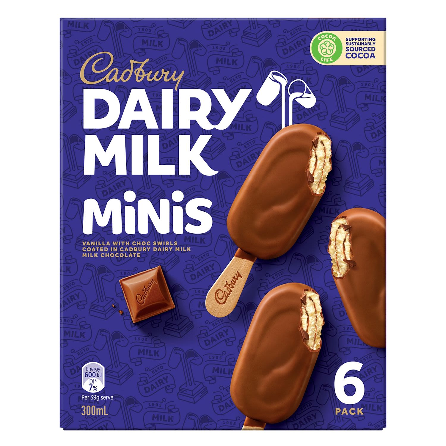 Cadbury Dairy Milk Vanilla Mini Ice Cream