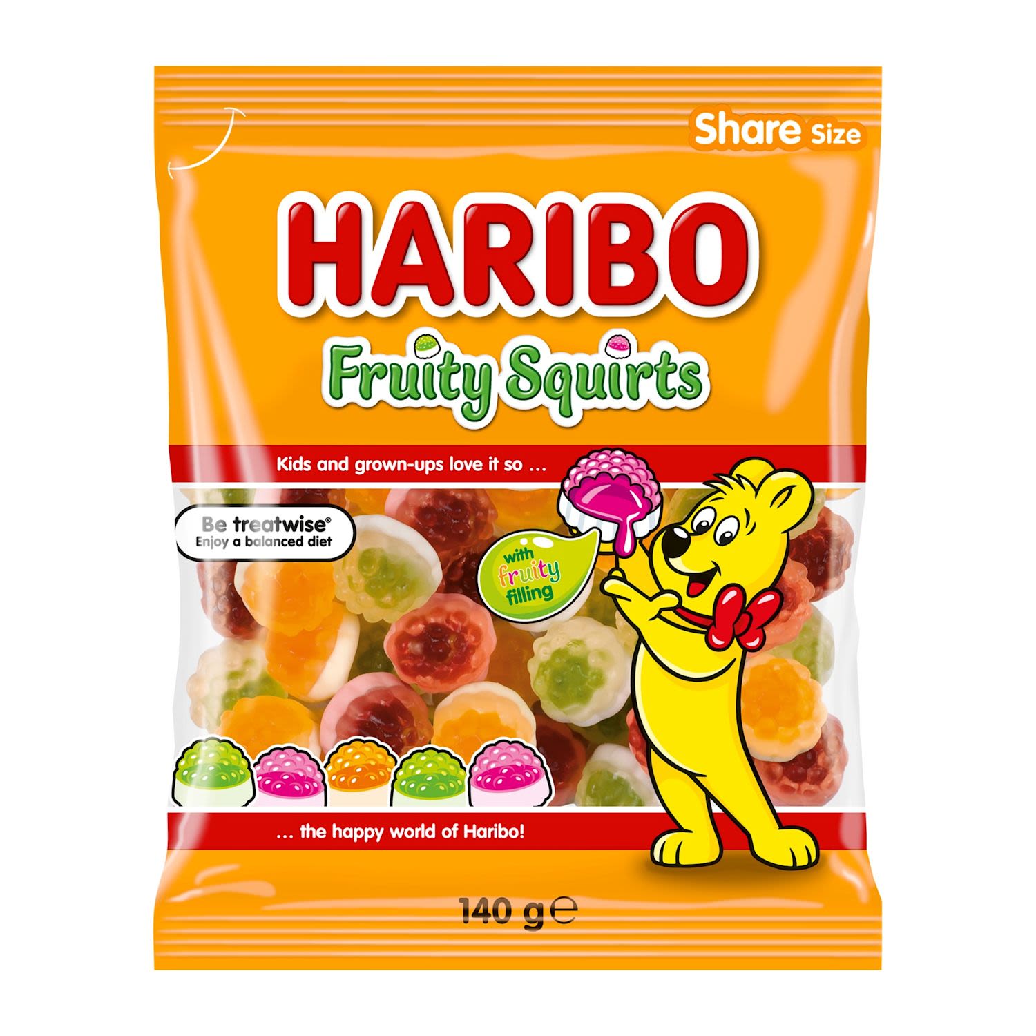 Haribo Confectionery Fruity Squirts