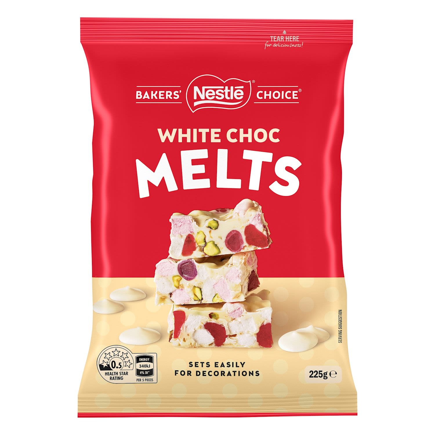 Nestle Melts Baking Chocolate White 