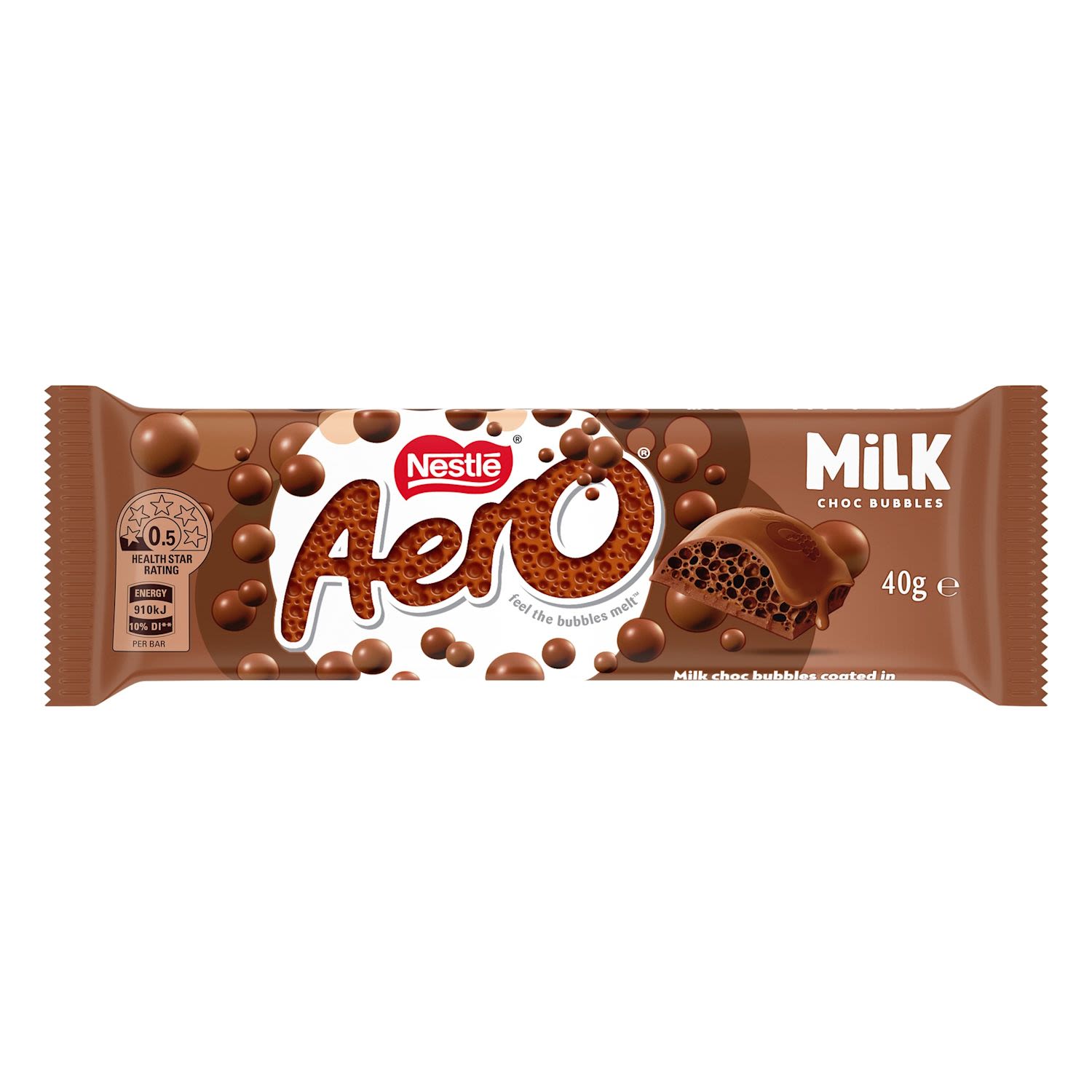 Nestle Aero Chocolate Milk Medium Bar