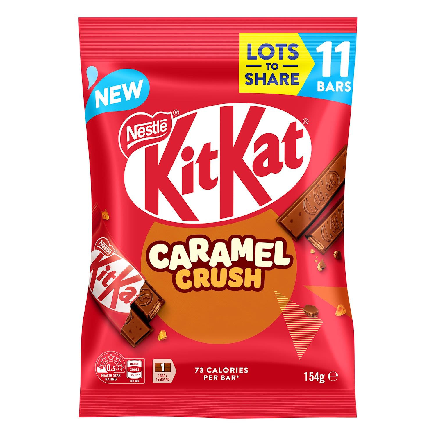 Nestle Kit Kat Chocolate Caramel Crush Funpack