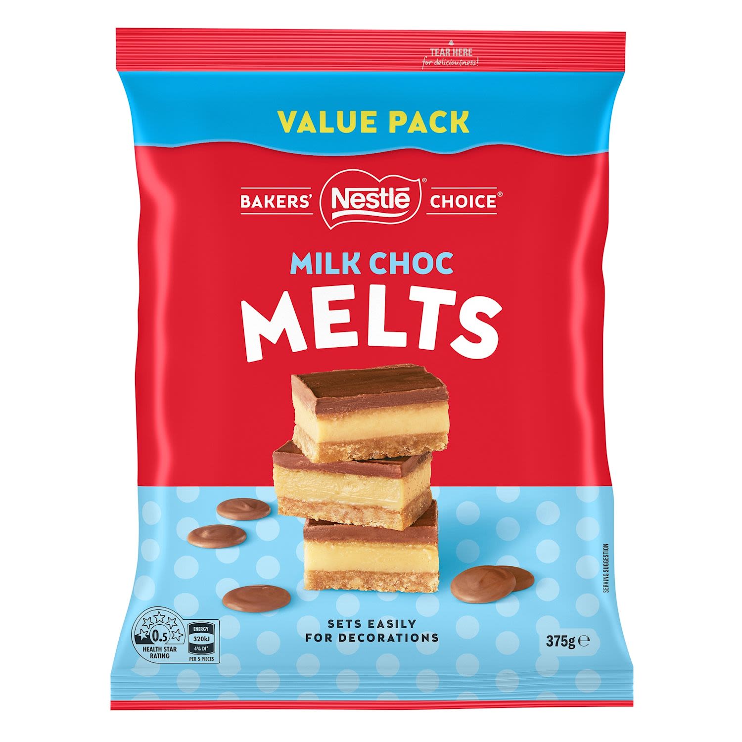 Nestle Baking Chocolate Milk Melts