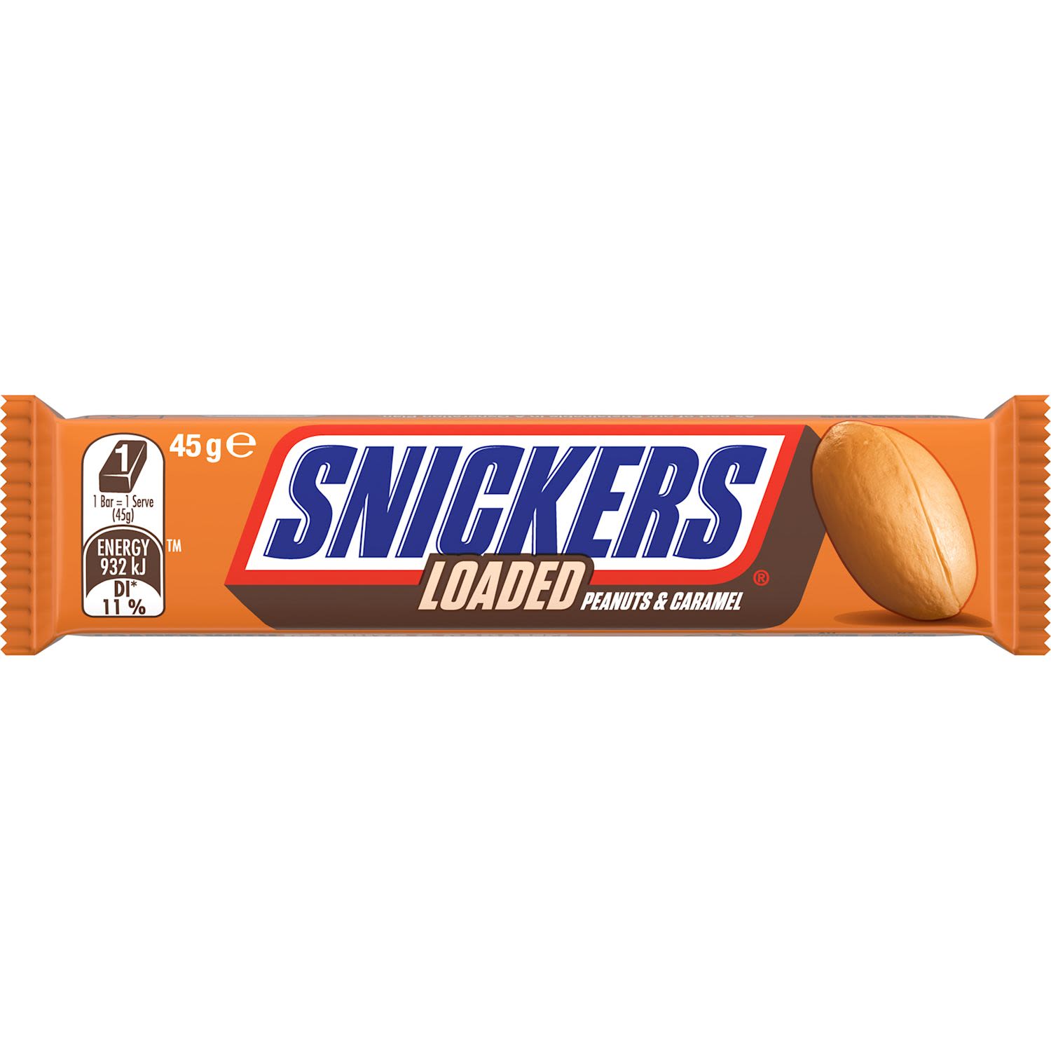 Snickers Loaded Peanuts & Caramel Chocolate Bar