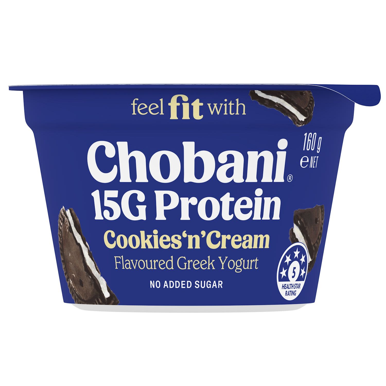 Chobani Fit High Protein Greek Yogurt Cookies & Cream