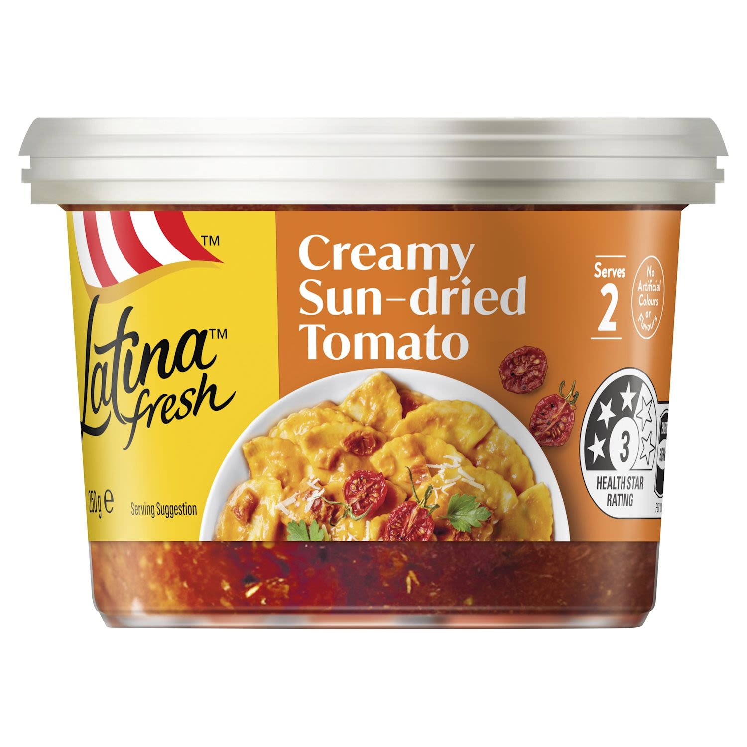 Latina Fresh Creamy Sun Dried Tomato Sauce 