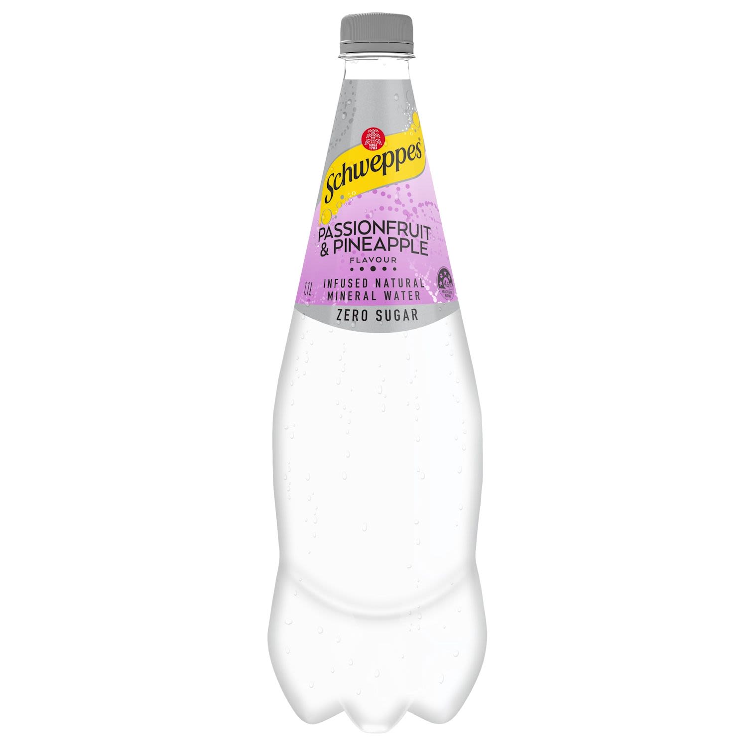 Schweppes Schweppes Mineral Water Passionfruit Pineappl Soft Drink 