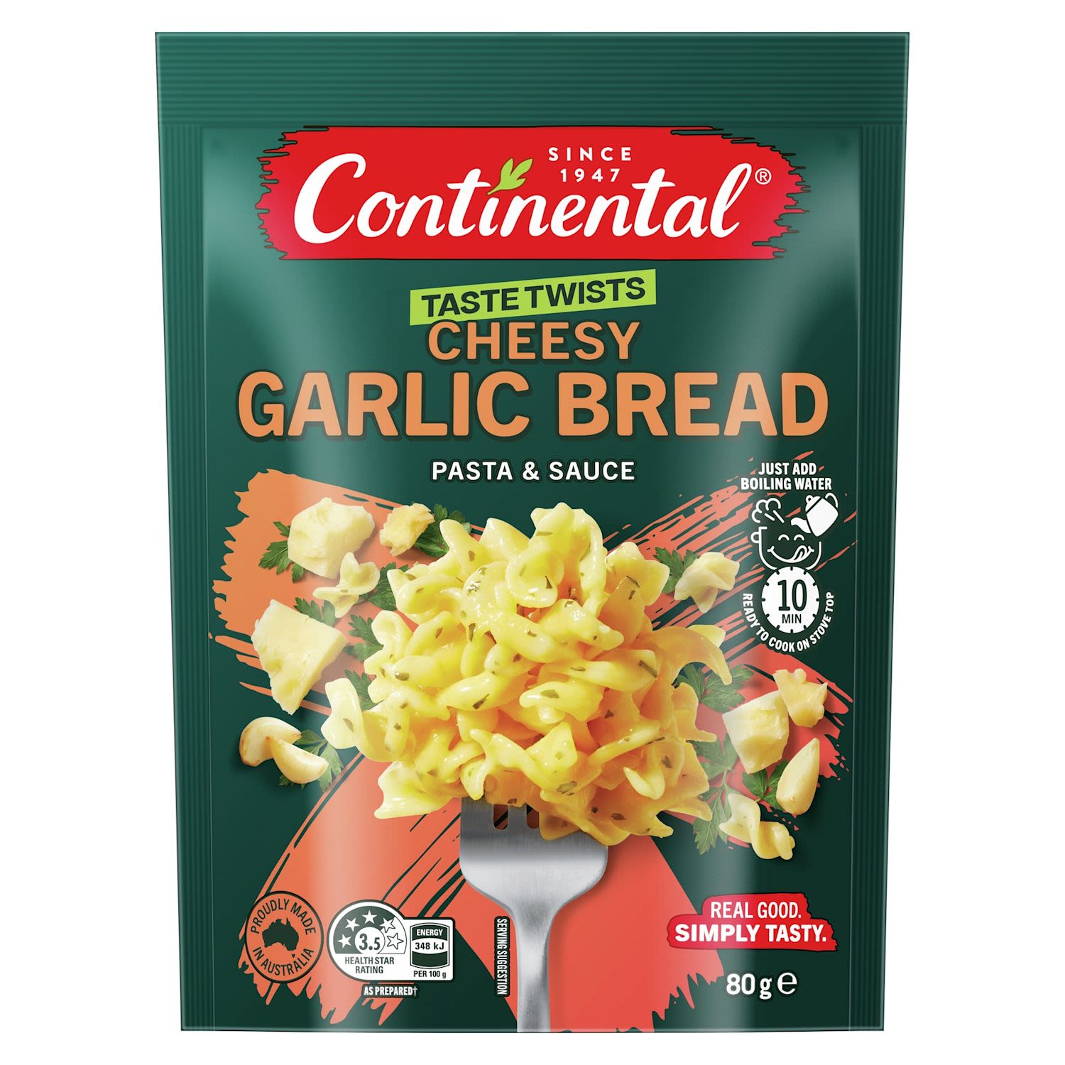 Continental Pasta & Sauce Cheesy Garlic Bread