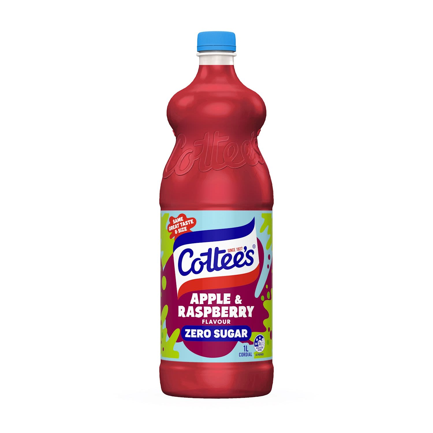 Cottee's Cordial Apple & Raspberry Cordial 