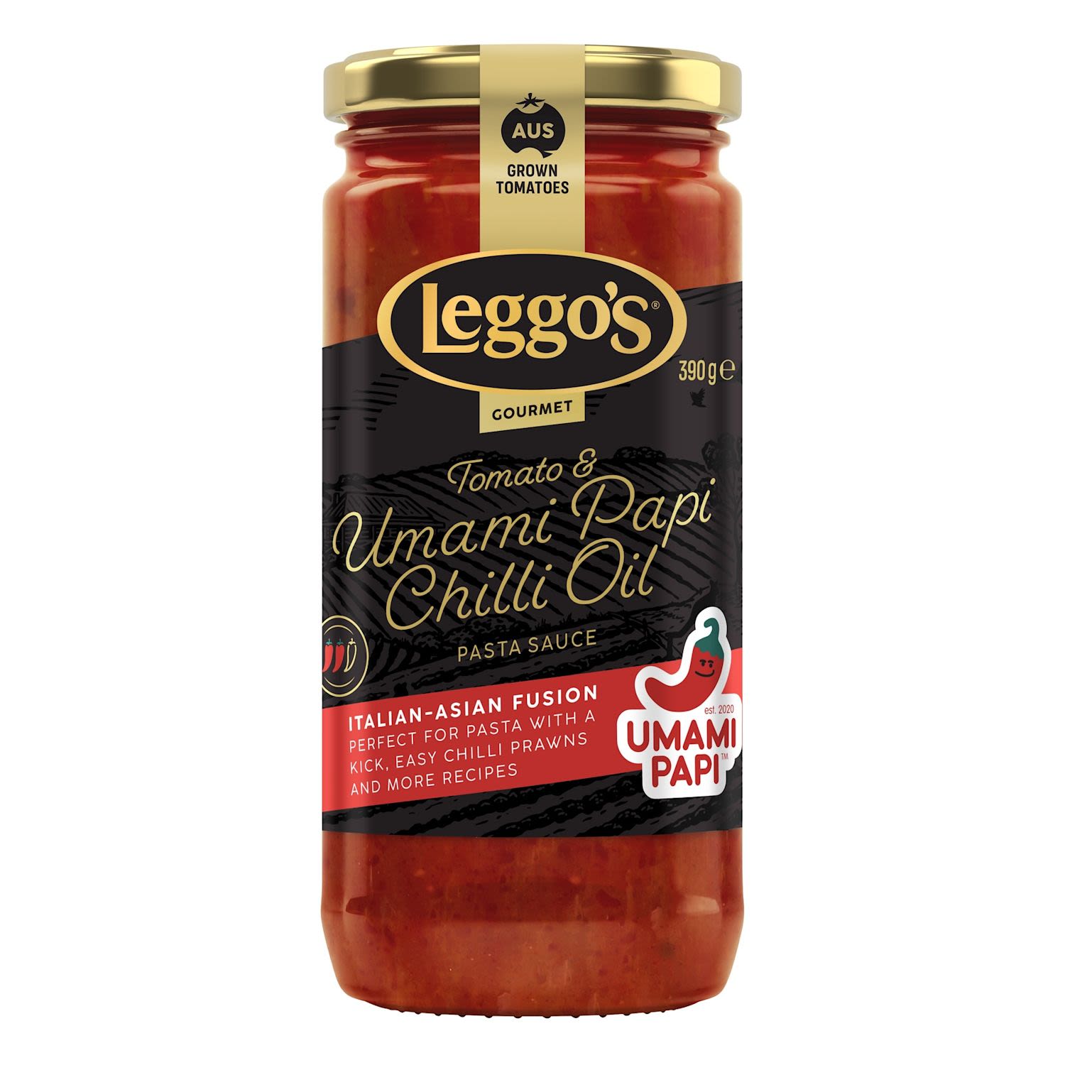 Leggos Gourmet Tomato & Umamipapi Chilli Oil