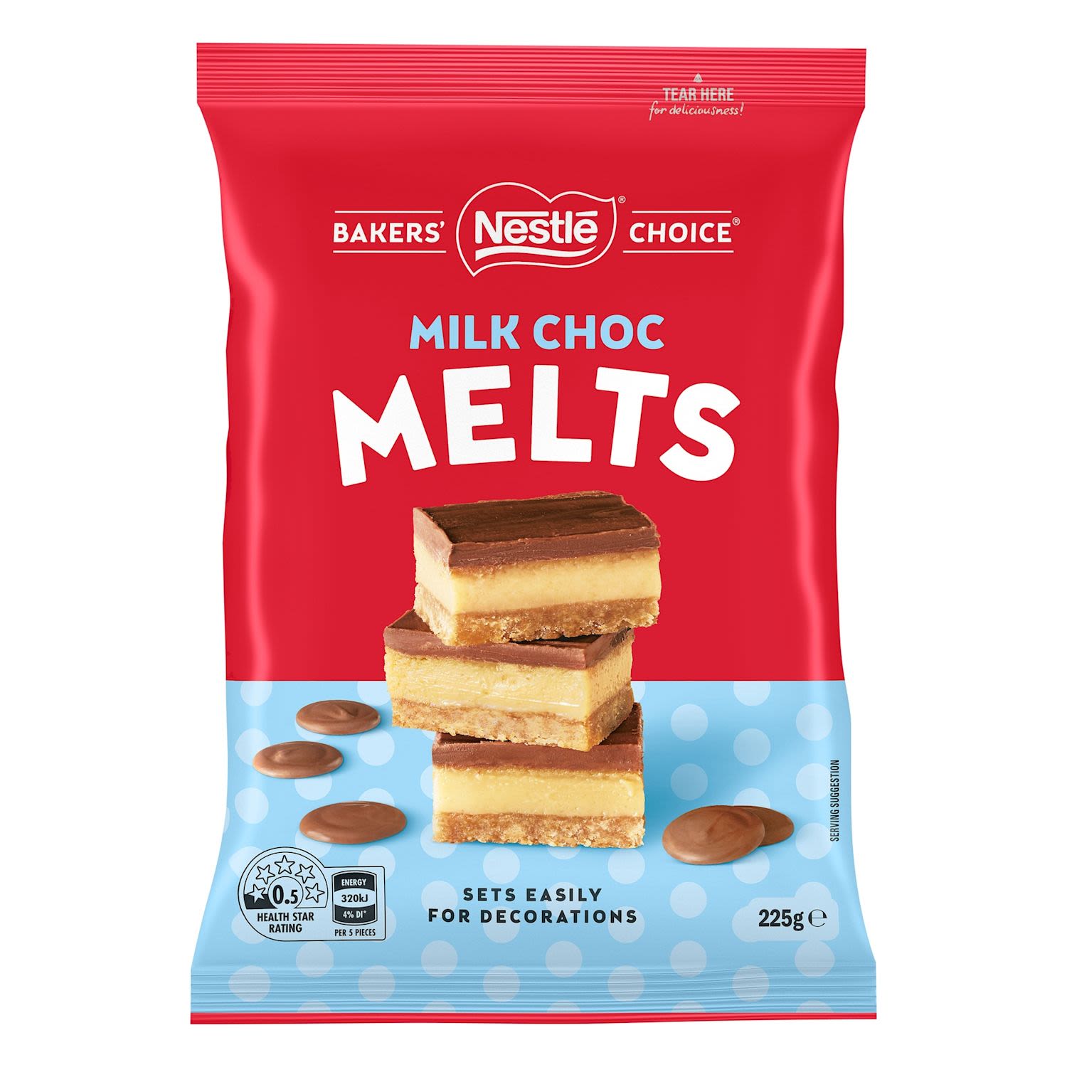 Nestle Melts Baking Chocolate Milk 