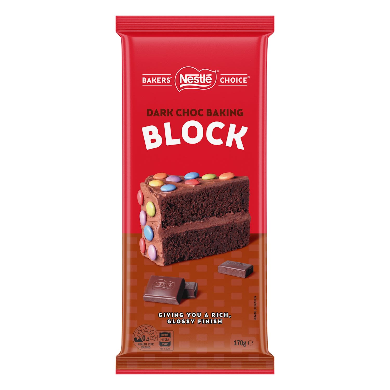 Nestle Baking Chocolate Dark Chocolate Baking Block