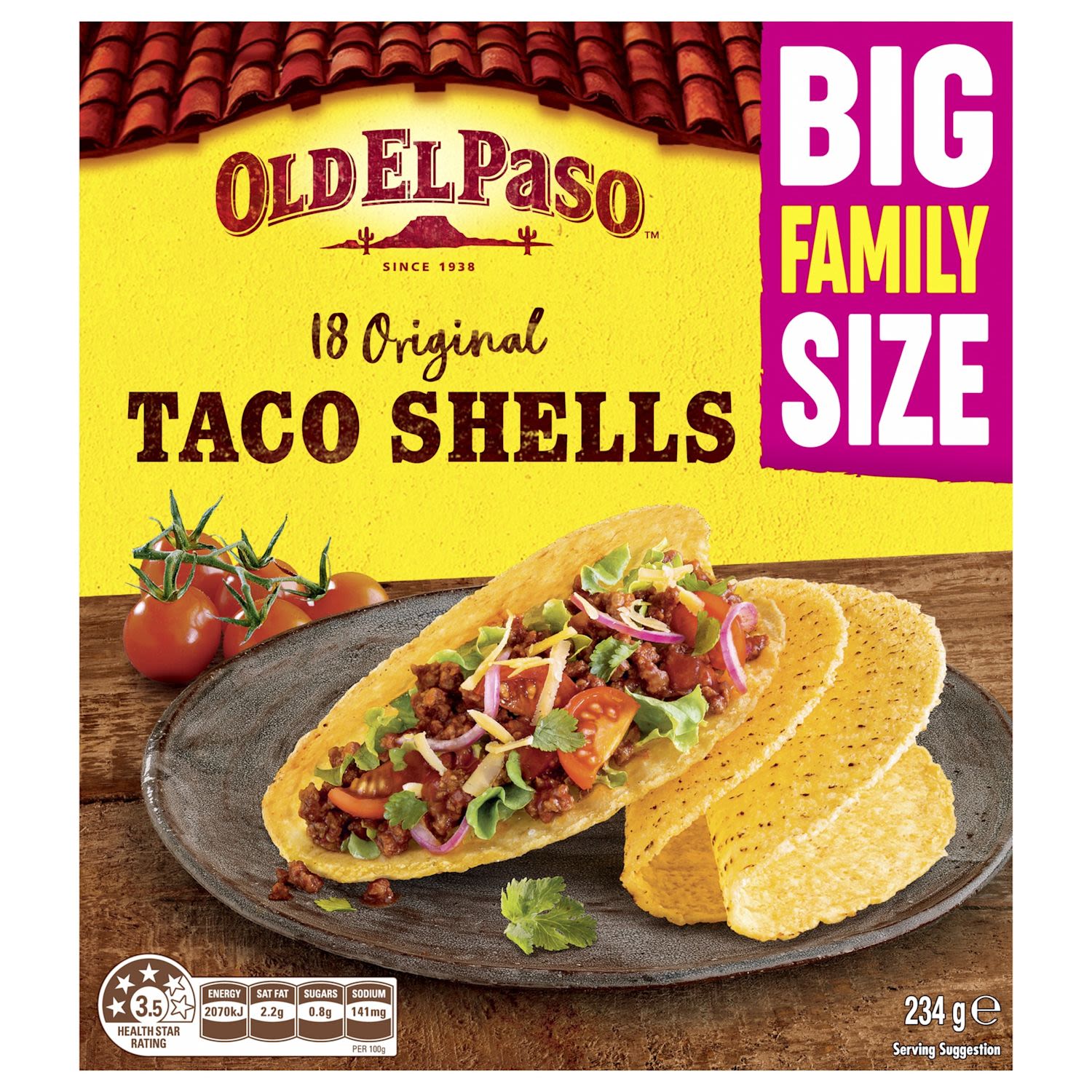 Old El Paso Taco Shells Family Pack