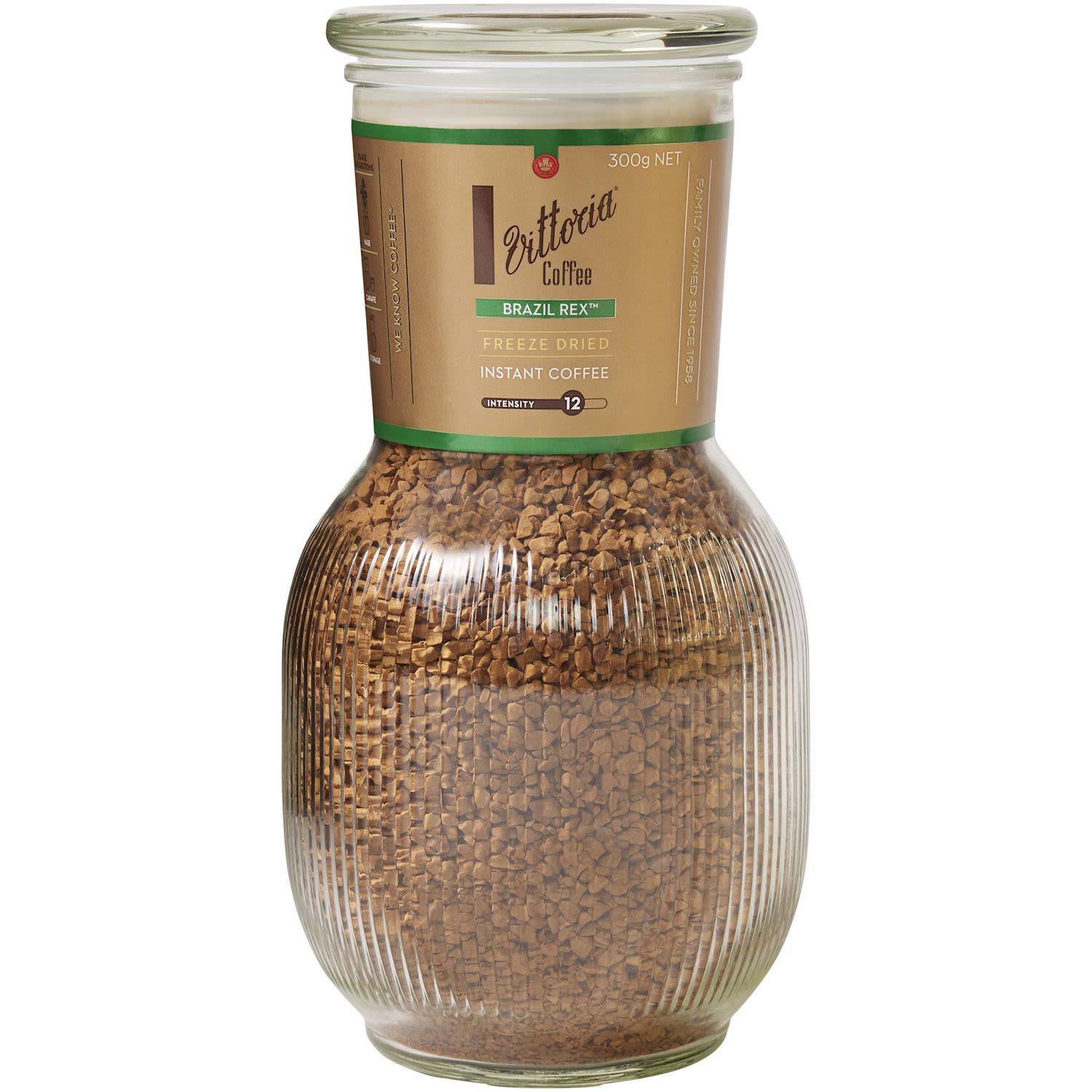 Vittoria Freeze Dried Brazil Rex Coffee Instant 
