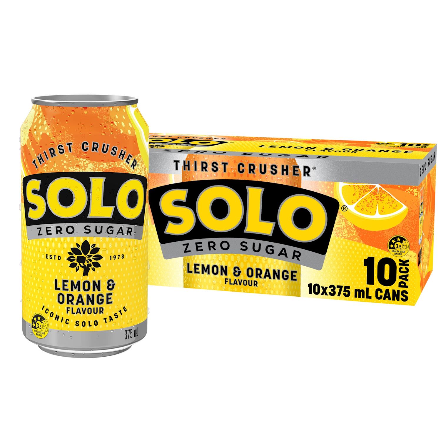 Solo Zero Sugar Lemon Soft Drink
