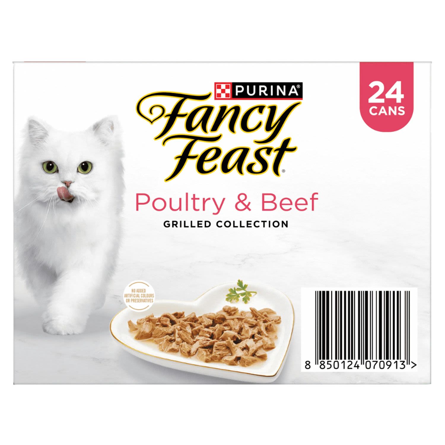 Purina Fancy Feast Grilled Pet Food Poultry Beef Combipack