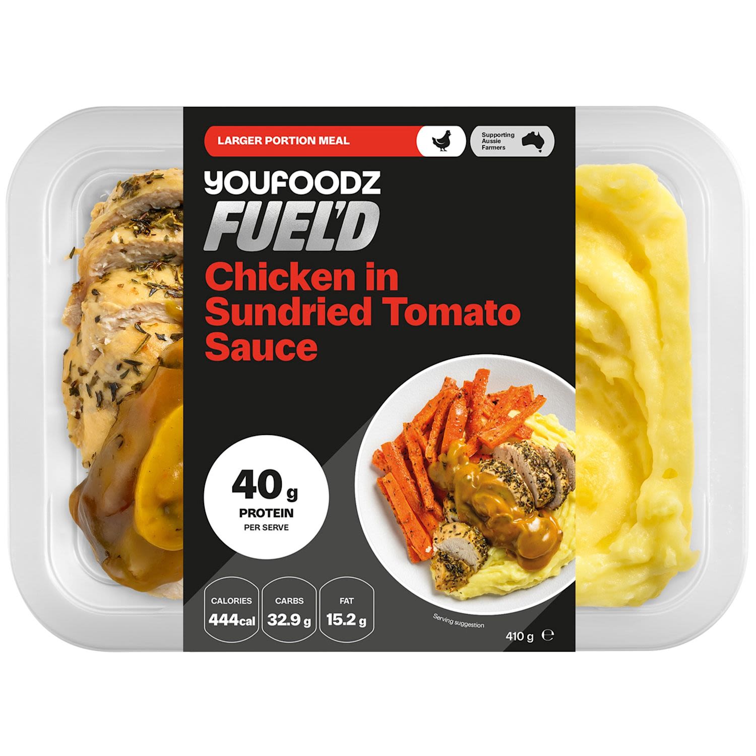 Youfoodz Fuel'D Sundried Tomato Chicken