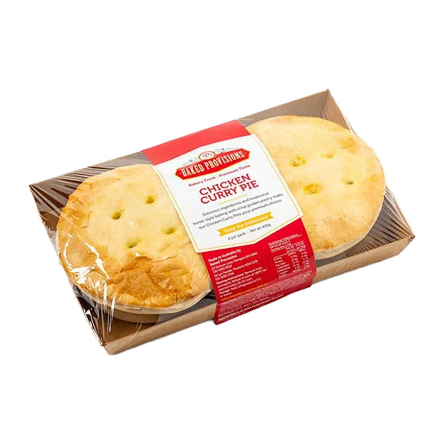 Baked Provisions Chicken Curry Pie
