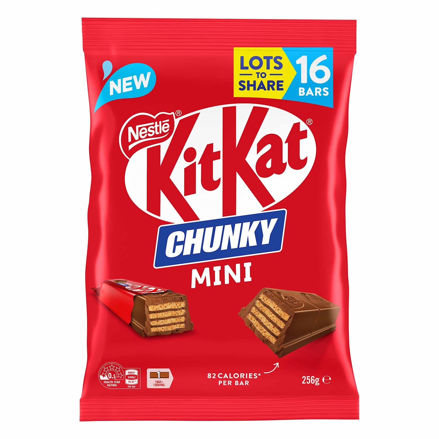 Nestlé Kit Kat Chocolate Chunky Mini Sharepack