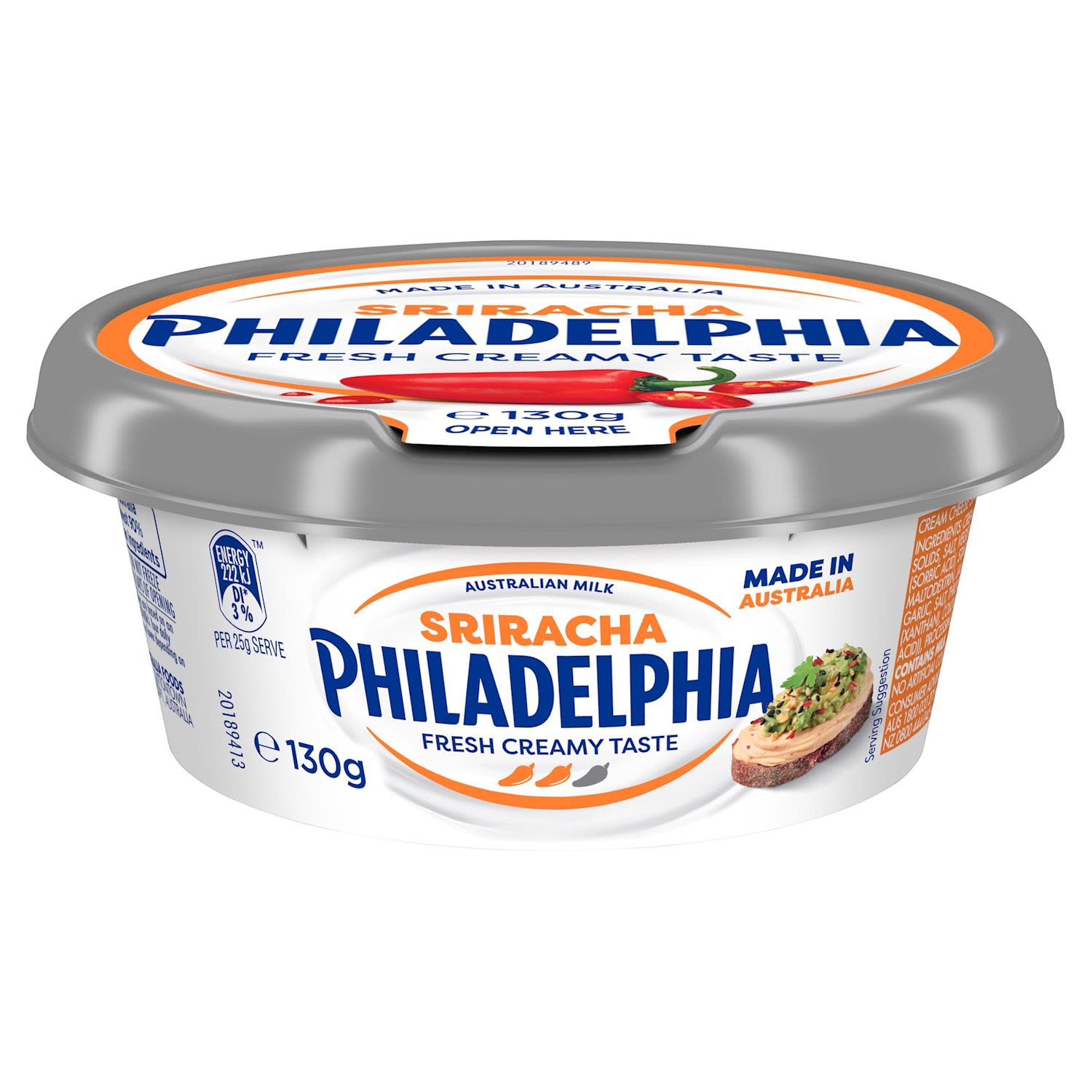 Philadelphia Cream Cheese Sriracha Spread